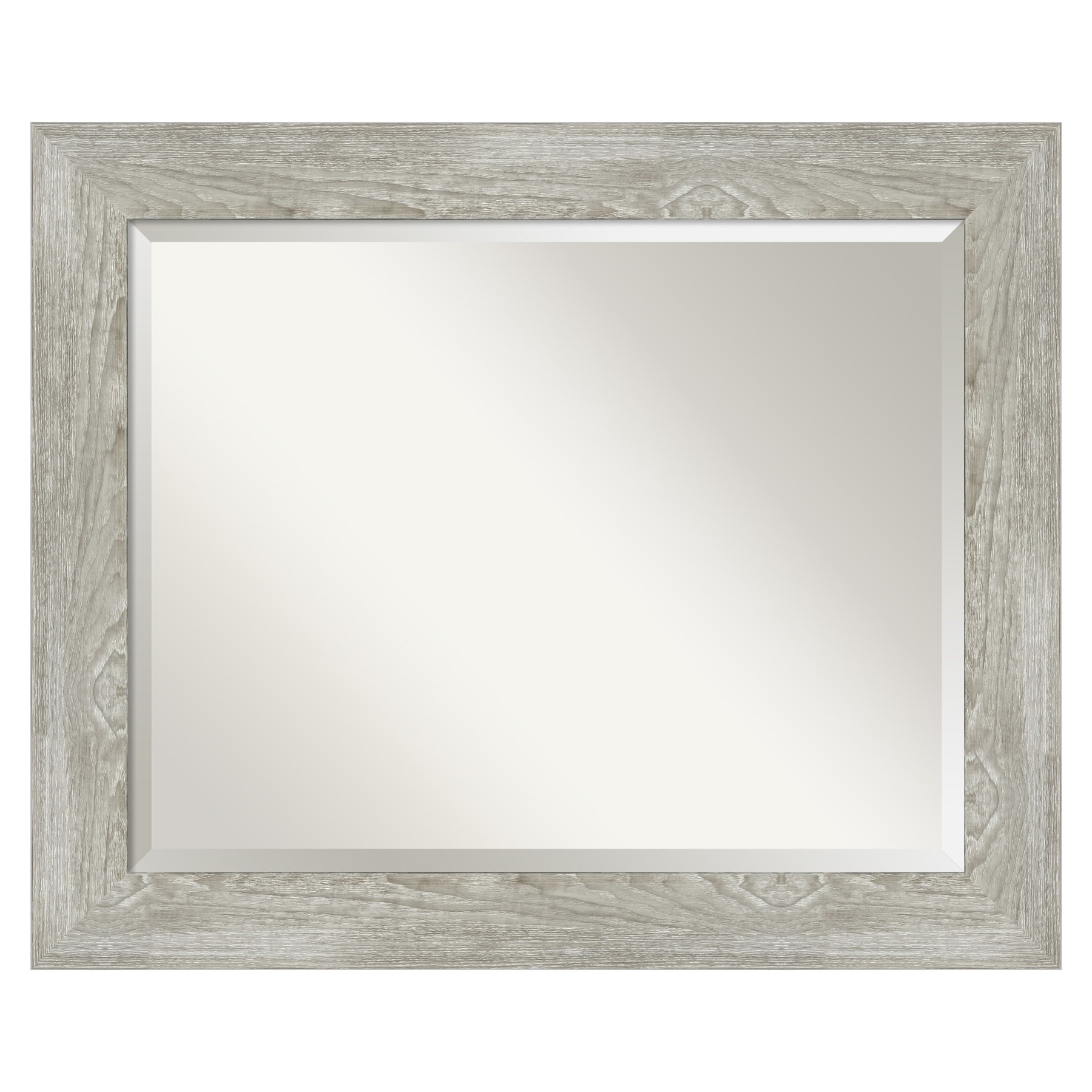 Amanti Art DSW4593591 Dove Greywash 33.88-Inches x 27.88-Inches Framed Rectangle Bathroom Vanity Mirror ( Distressed Grey )
