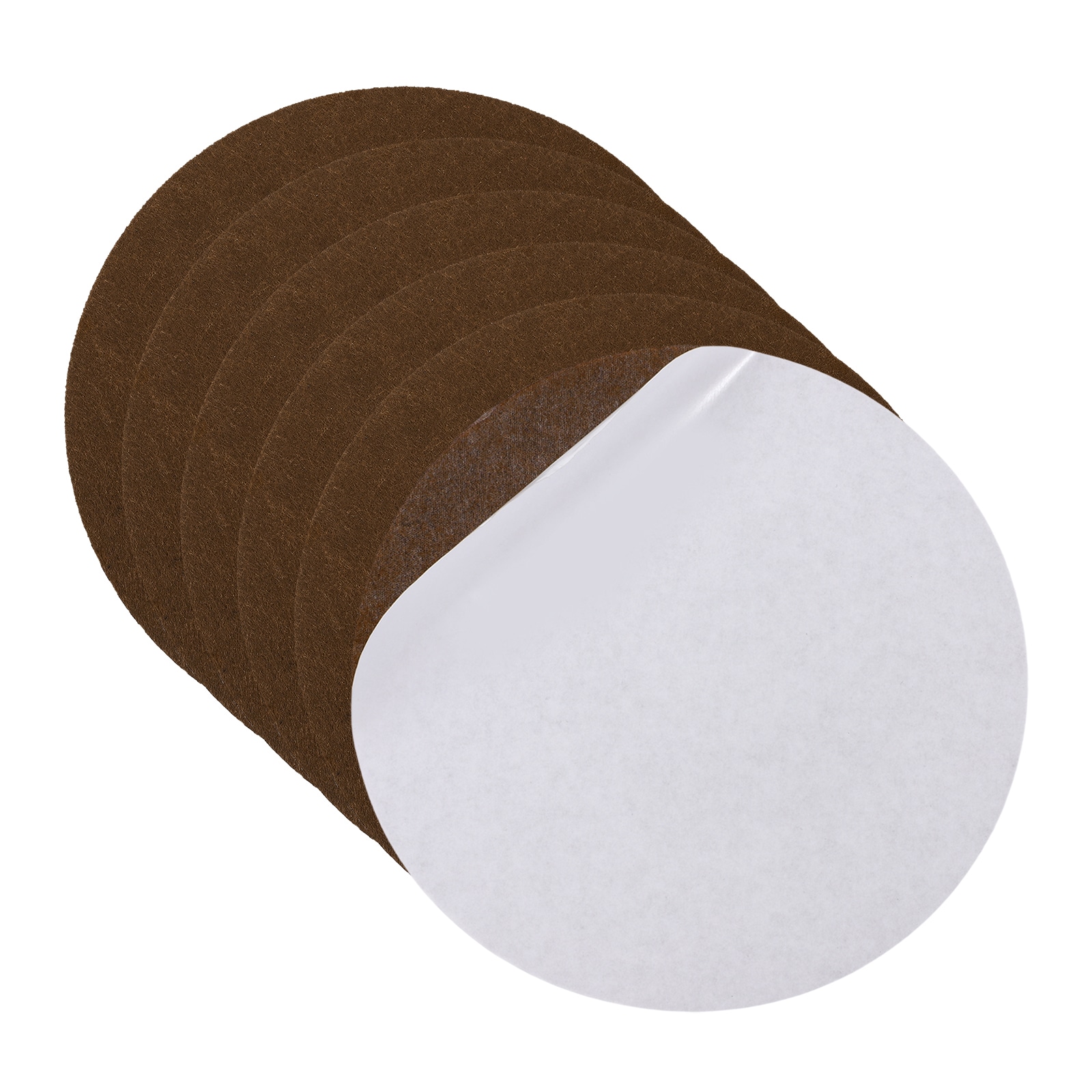 Unique Bargains - 6pcs Lamp Base Felt 9 Inch Dia 2mm Thick Adhesive Round Soft Felt Furniture Pad...