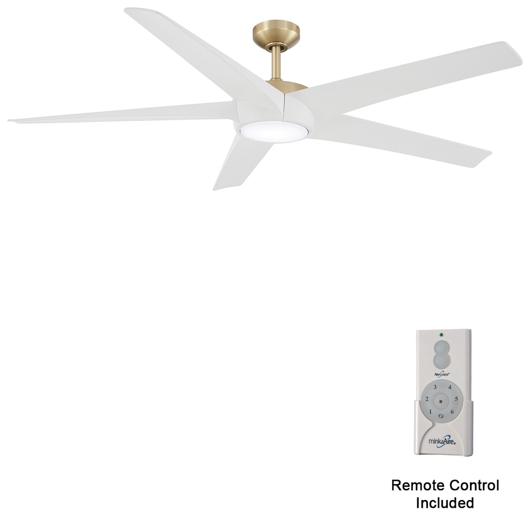 Minka Aire F767L-SBR/WHF Ceiling-Fans - View #2