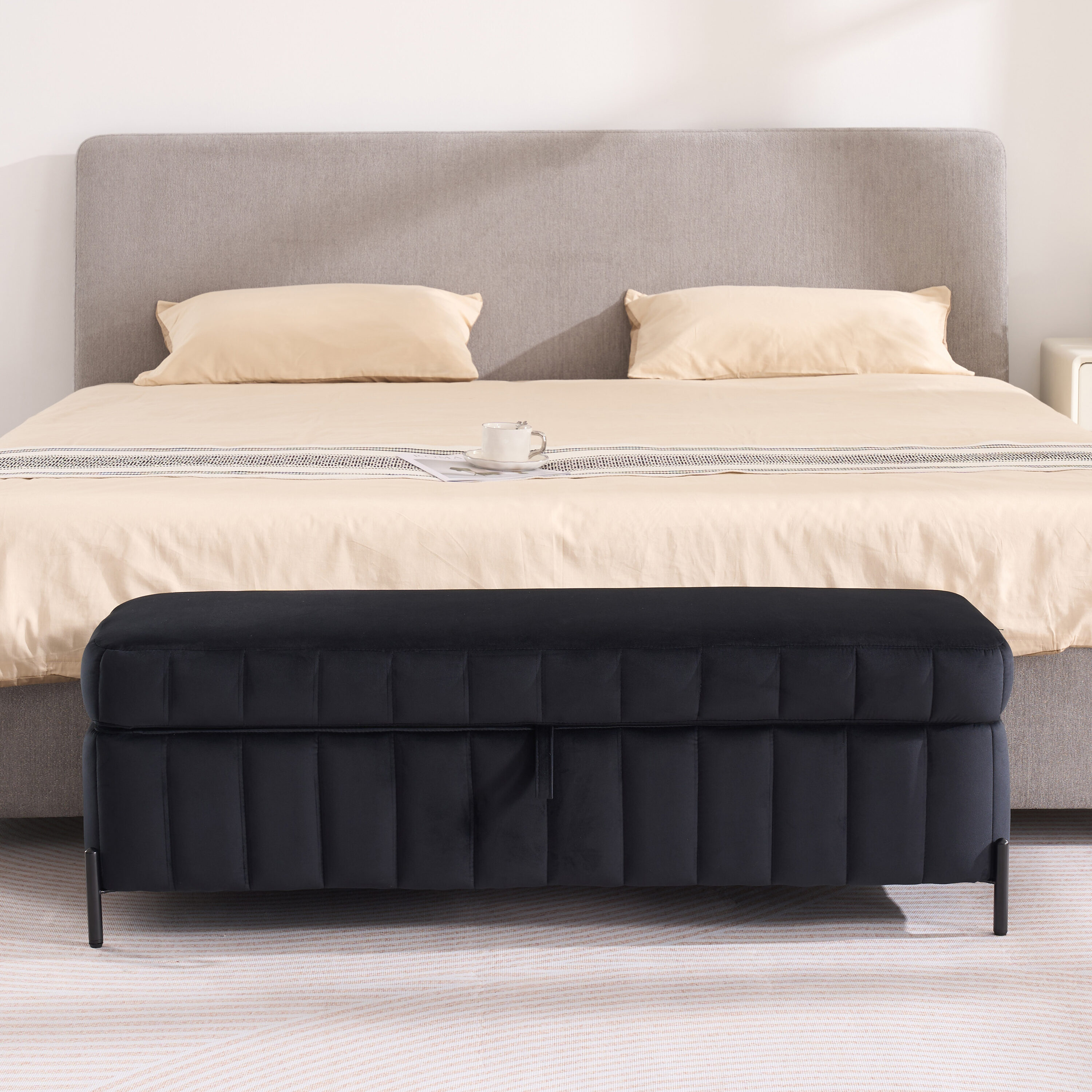 Hrinhom HC-S4114-BLACK bench - View #4