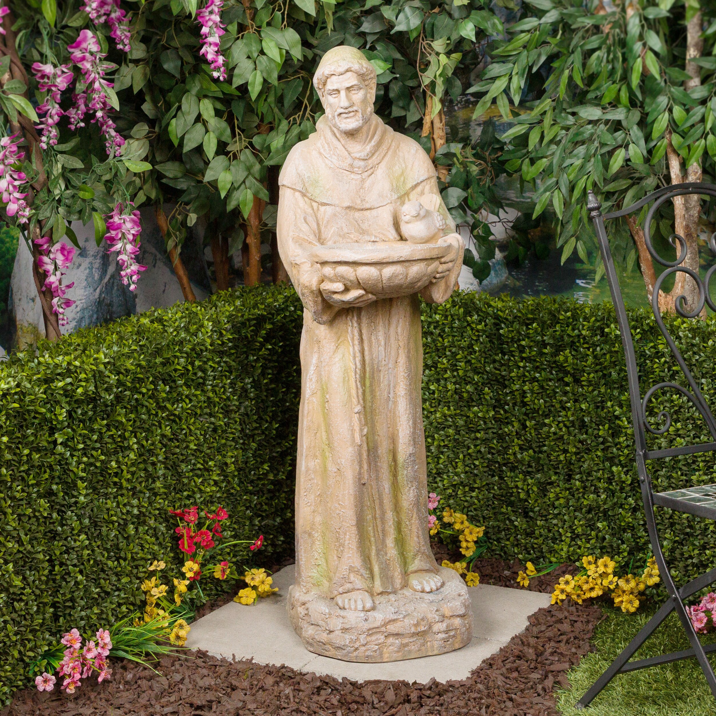 Alpine Corporation QFC107-201 Garden-Statue - View #7