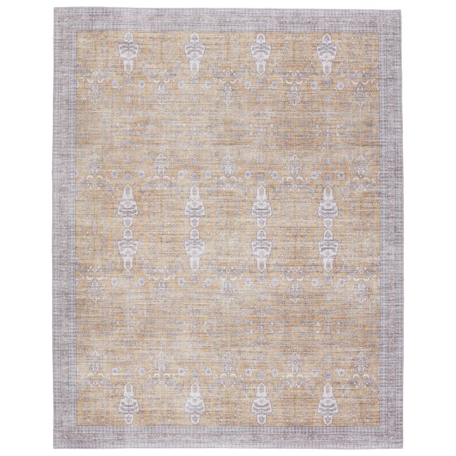 Jaipur Living Kalesi 9 X 12 Gray Gold, Gray And Gold Area Rug 8×10