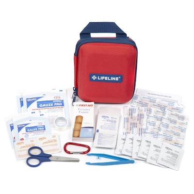 Mind Reader Large First Aid Kit Box, Household Emergency Kit