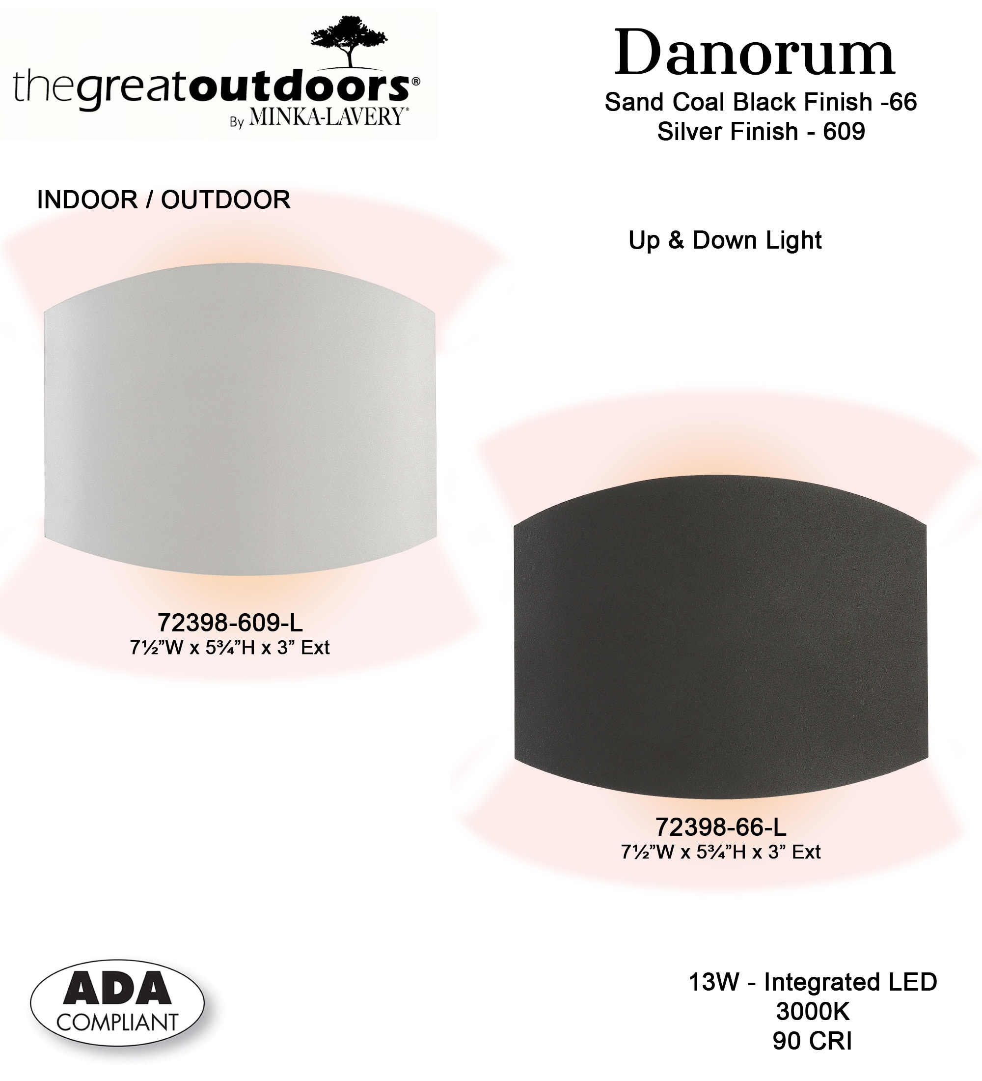 Minka Lavery 72398-609-L Outdoor-Wall-Lighting - View #5