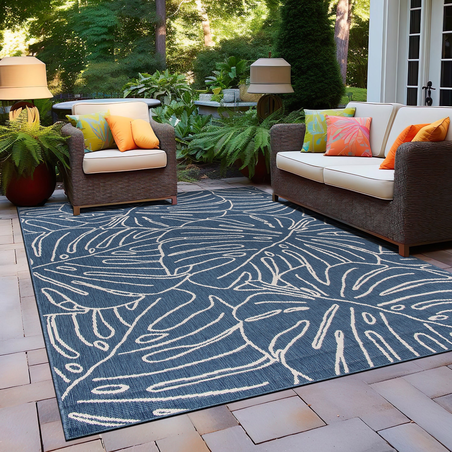 World Rug Gallery 4031BLUE8X10 rugs - View #8