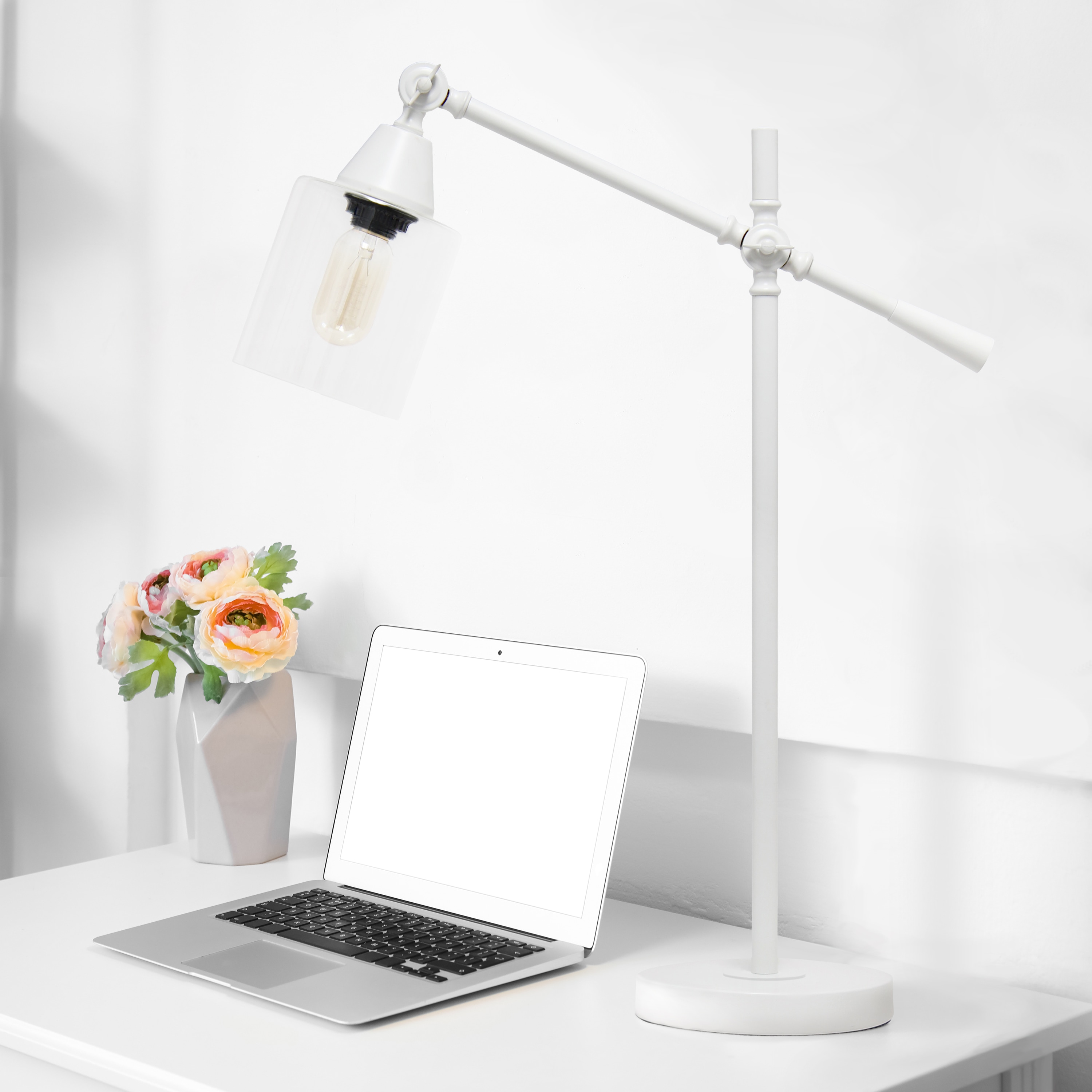 Lalia Home LHD-2001-WH Desk-Table-Lamps - View #3