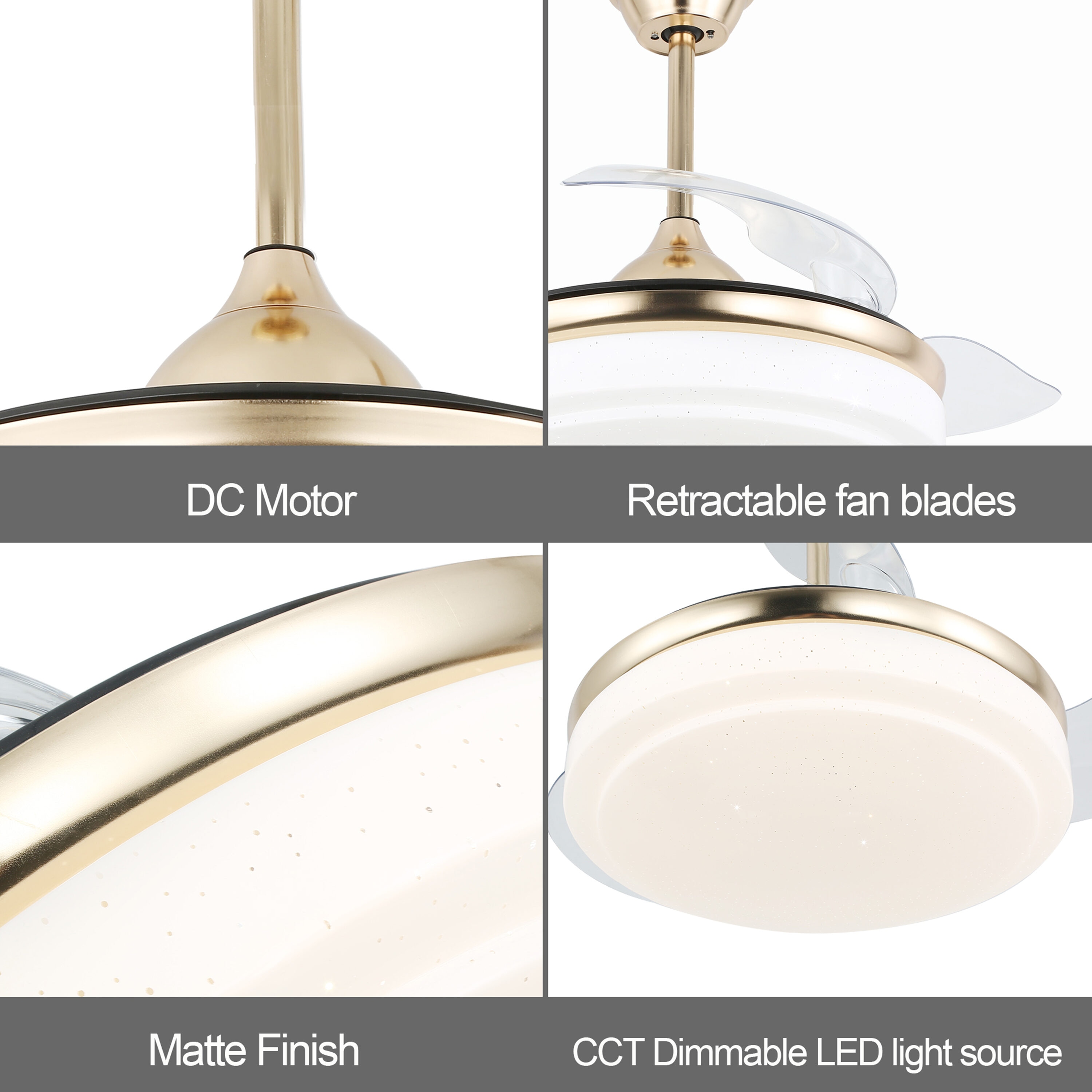 Oaks Decor BD4262-G Ceiling-Fans - View #8