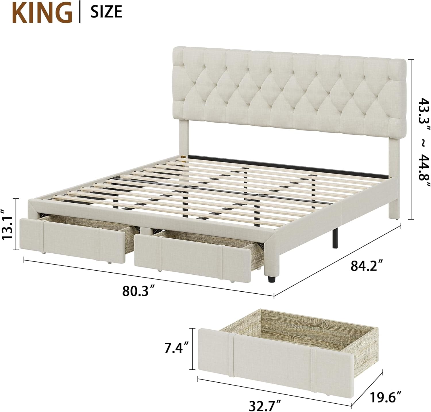 Qeetex LHF-BED-PHO-158ME3RS beds - View #2