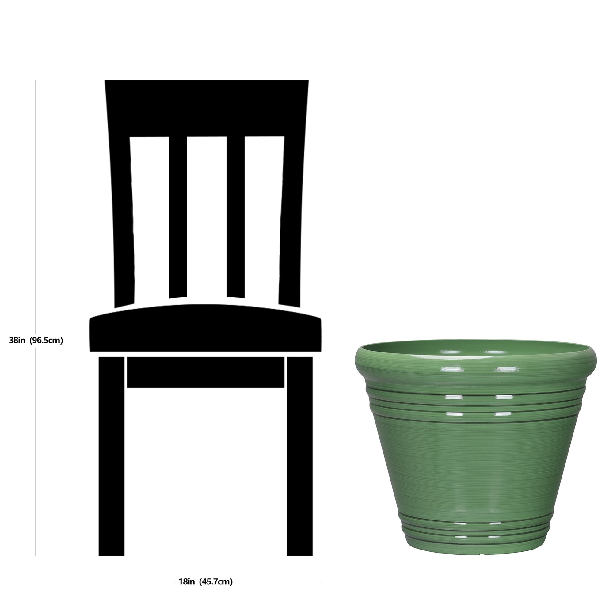 Style Selections PLC1622BGJ Planter-Window-Box - View #6