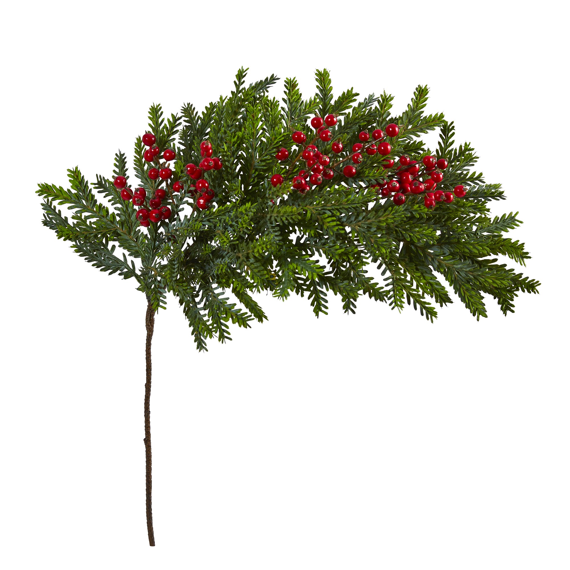 Sullivans Green Pine Needle Spray Christmas Tree Pick in the Christmas Picks  department at