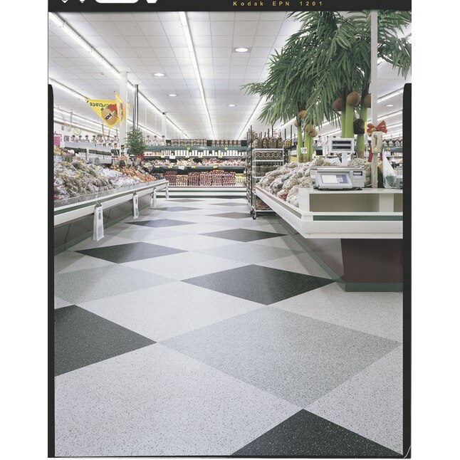 Armstrong Flooring Safety Zone 45-Piece 12-in x 12-in Patina Green Commercial VCT Tile Armstrong Flooring Safety Zone 45-Piece 12-in x 12-in Patina Green Commercial VCT Tile