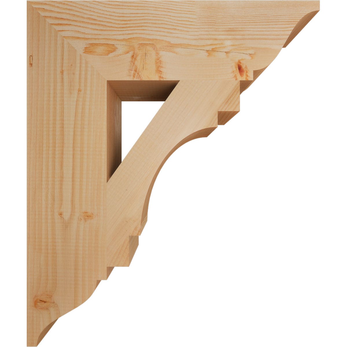 Ekena Millwork BKT06X22X26MRC01SDF Exterior-Brackets-Braces - View #3