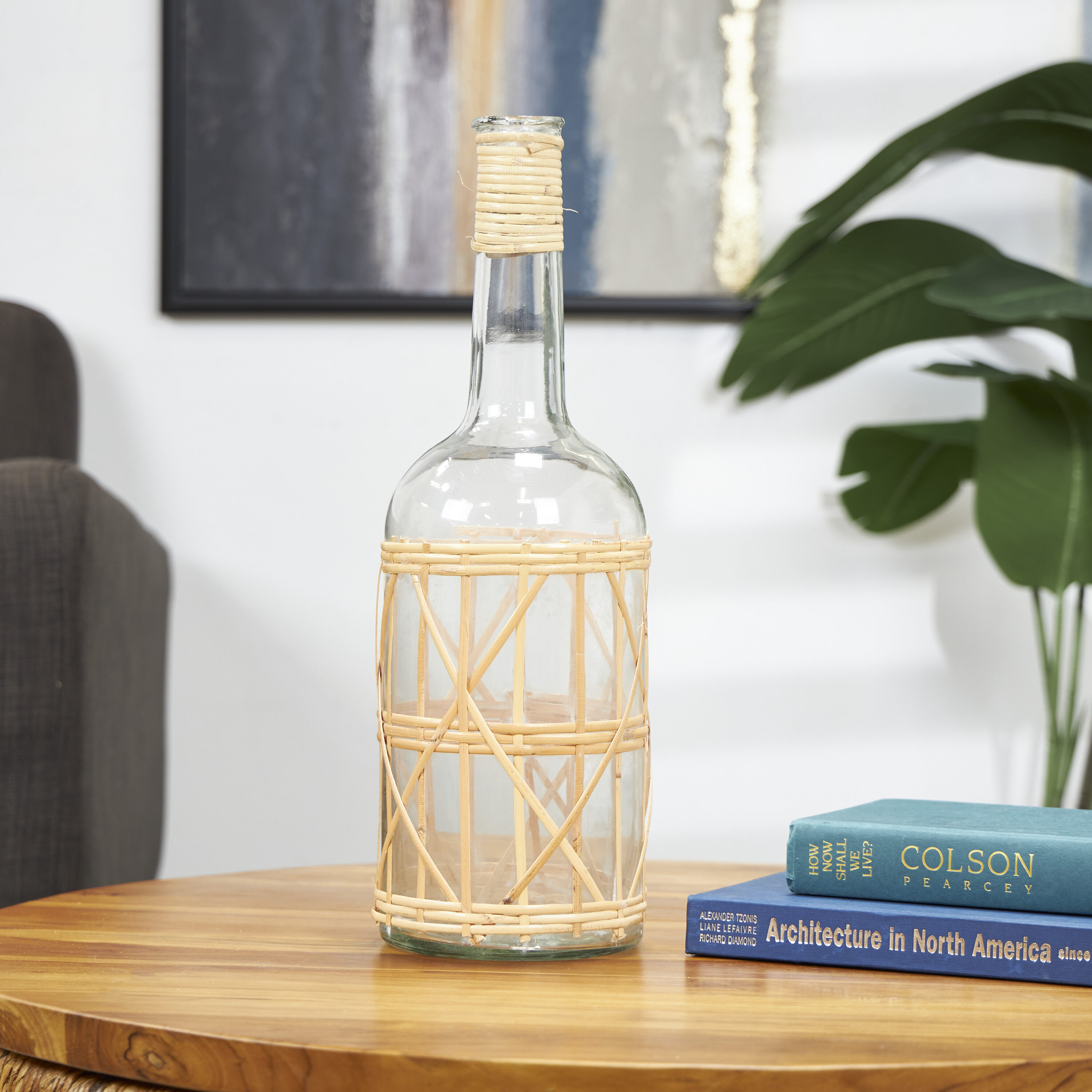 Grayson Lane 820503 Clear Glass Coastal Vase
