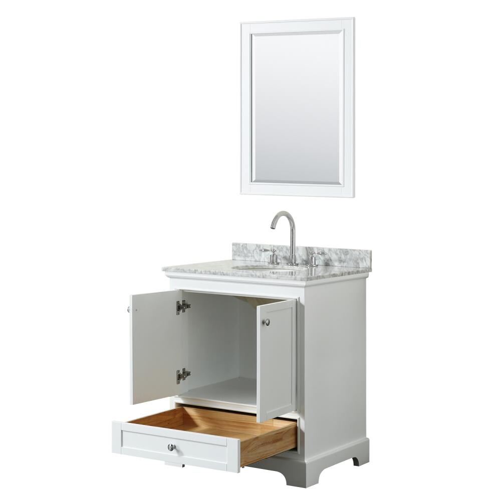 Wyndham Collection WCS202030SWHCMUNOM24 Bath-Vanity-Combo - View #2