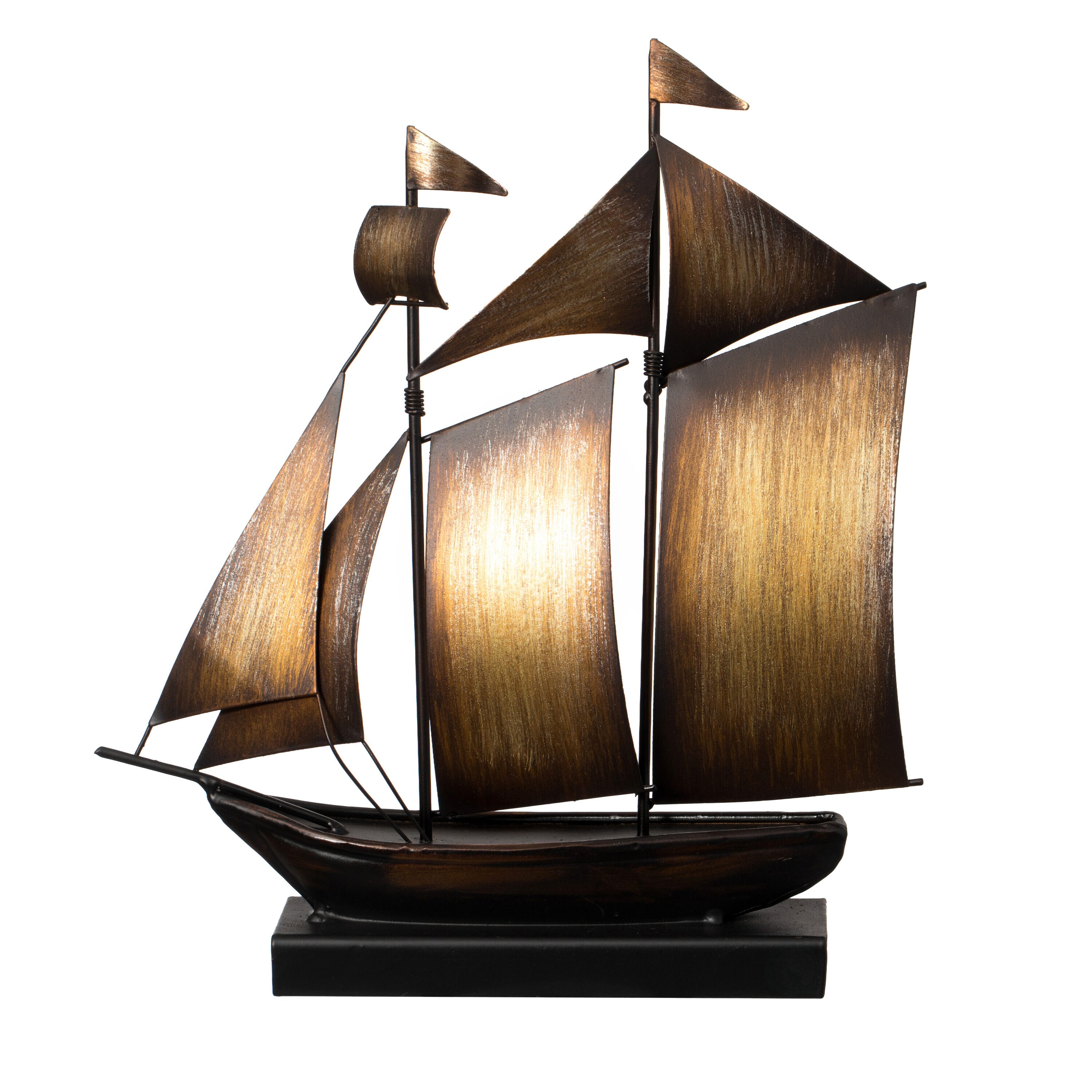 Vintiquewise QI004541 Bronze Metal Modern Decorative object