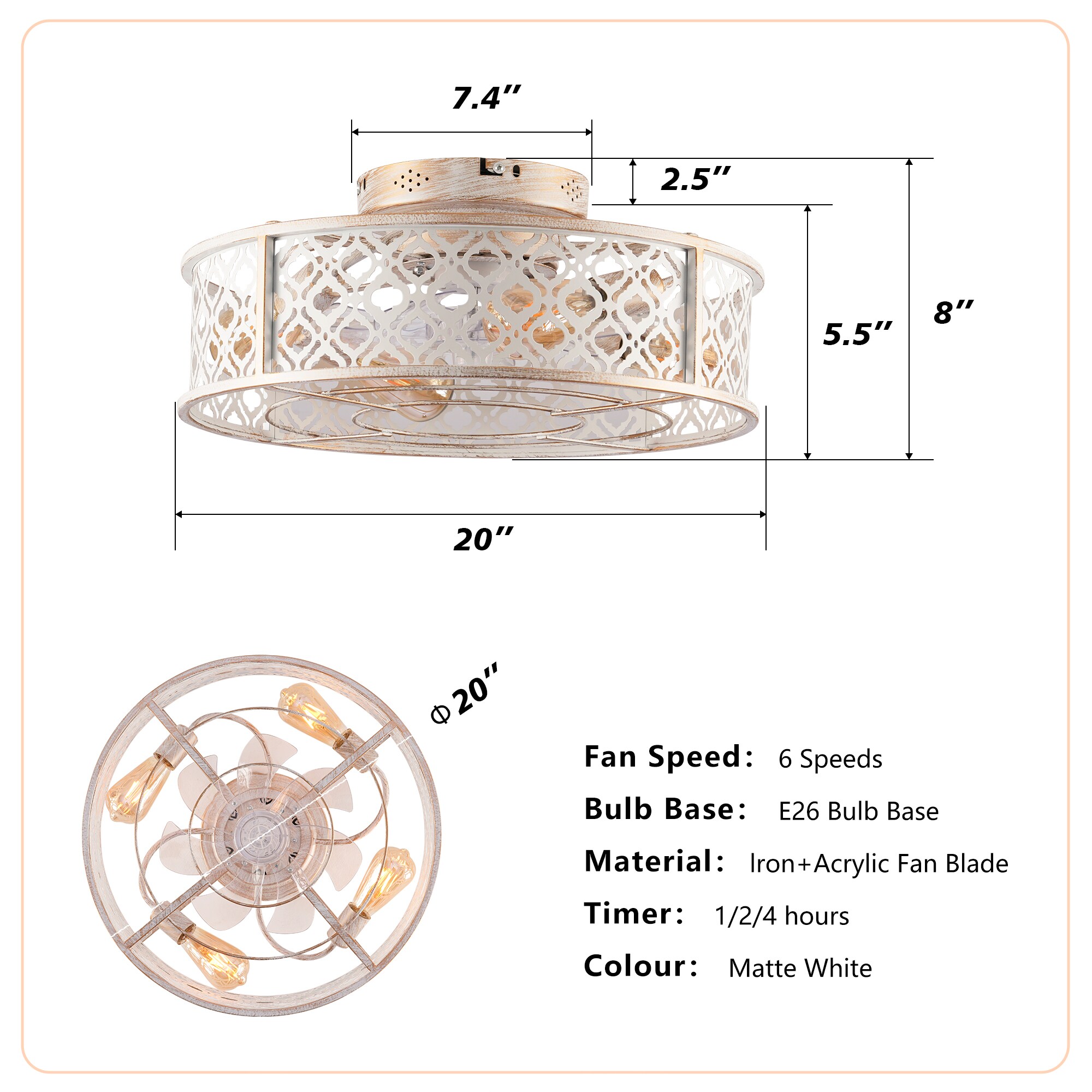 Blisstyle CLF201 Ceiling-Fans - View #6