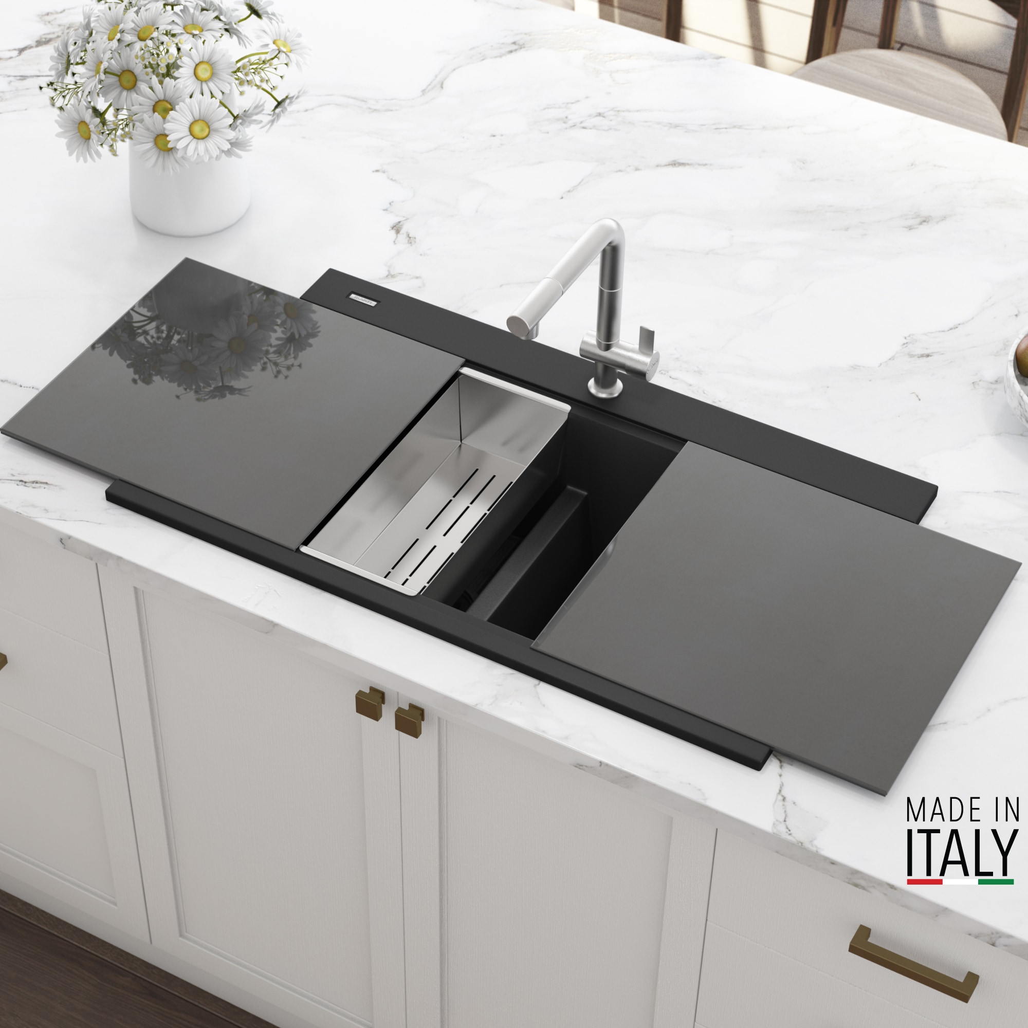 Ruvati RVG1350BK Kitchen-Sinks - View #4