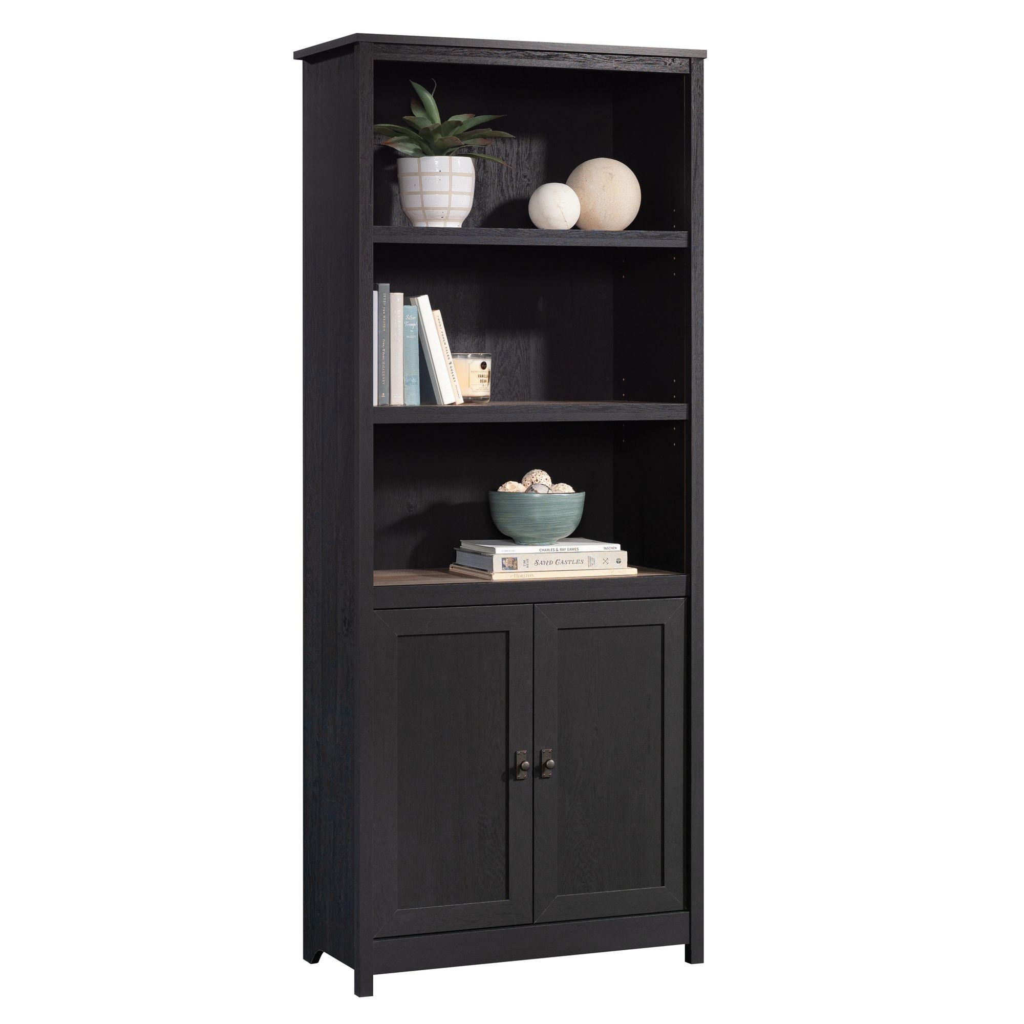  Cottage Road Library Raven Oak finish