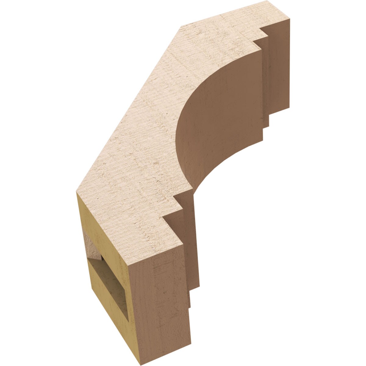 Ekena Millwork BRCUR03X08X08PECRCPR braces - View #7