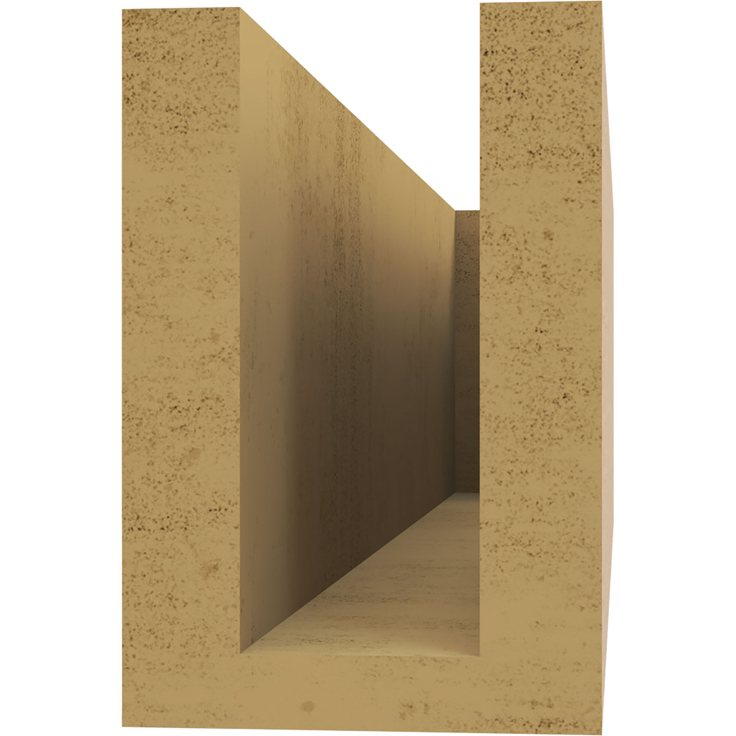 Ekena Millwork RFTU04X06X20BLKRCPR Exterior-Brackets-Braces - View #4