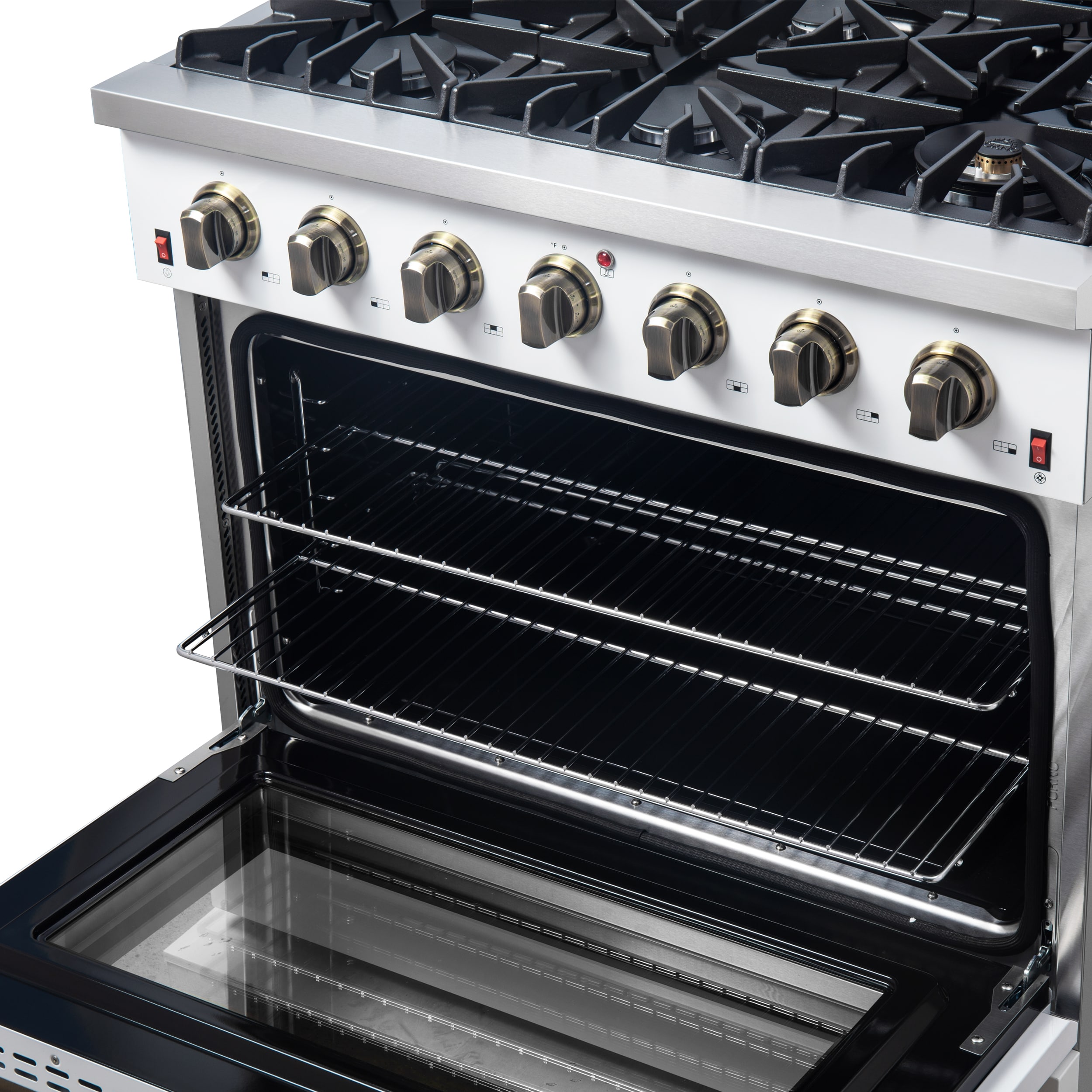 FORNO FFSGS6244-36WHT Freestanding-Gas-Ranges - View #8