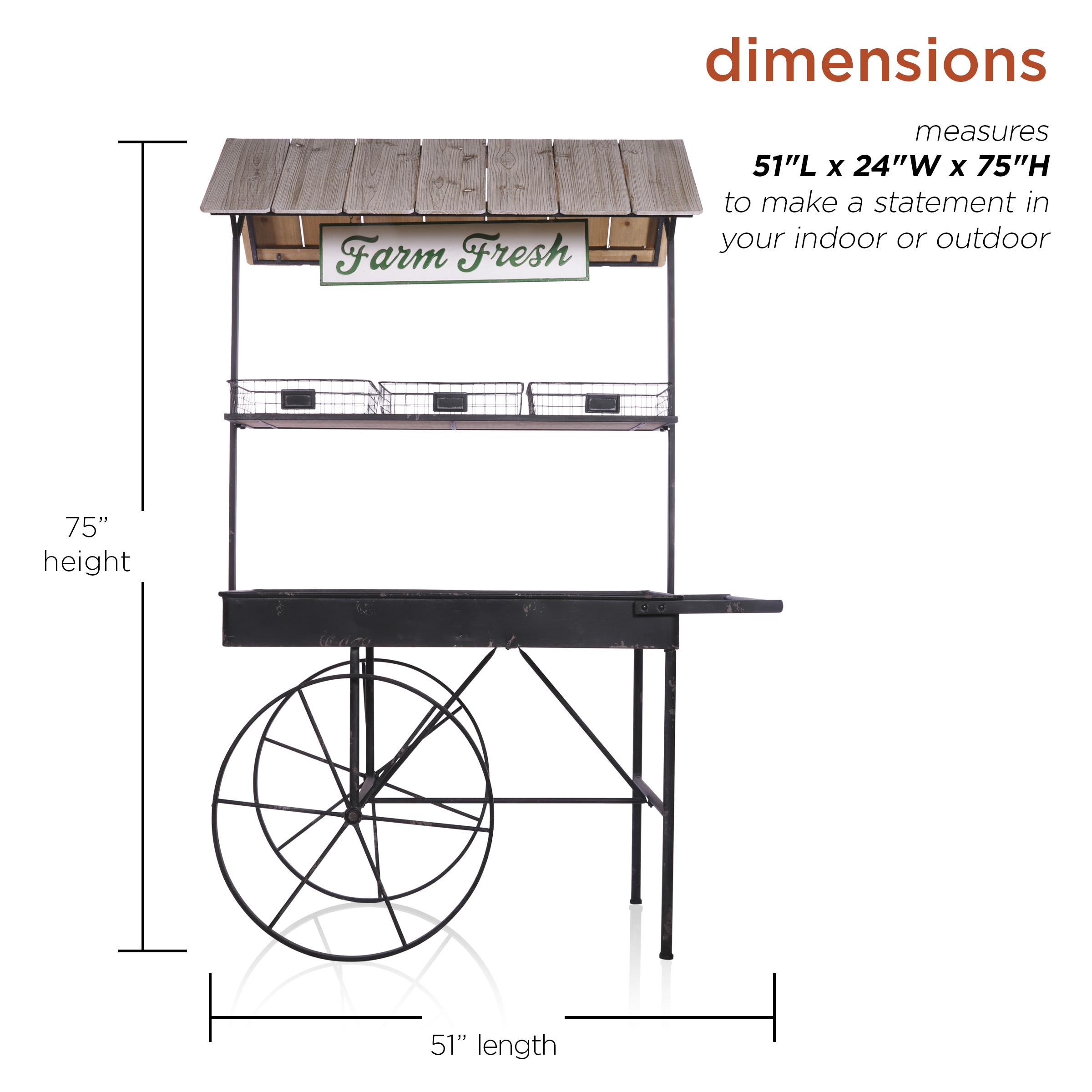 Alpine Corporation YHL760 Plant-Stand - View #3