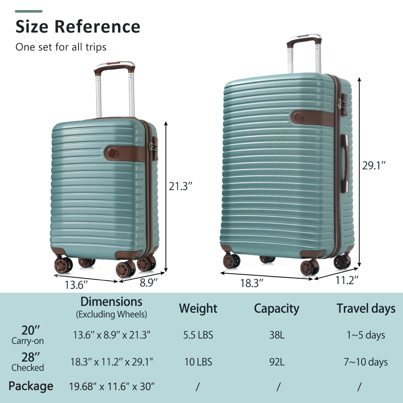 Bybafun YD9500041 Luggage-And-Luggage-Sets - View #8