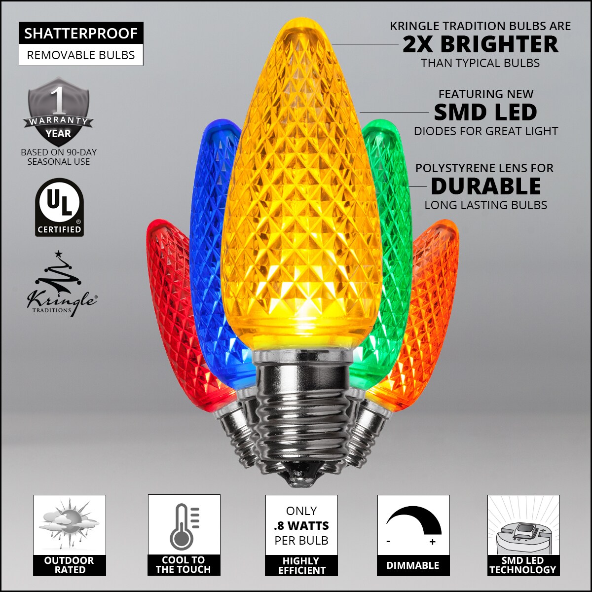 Kringle Traditions 78392 String-Light-Bulbs-Fuses - View #3