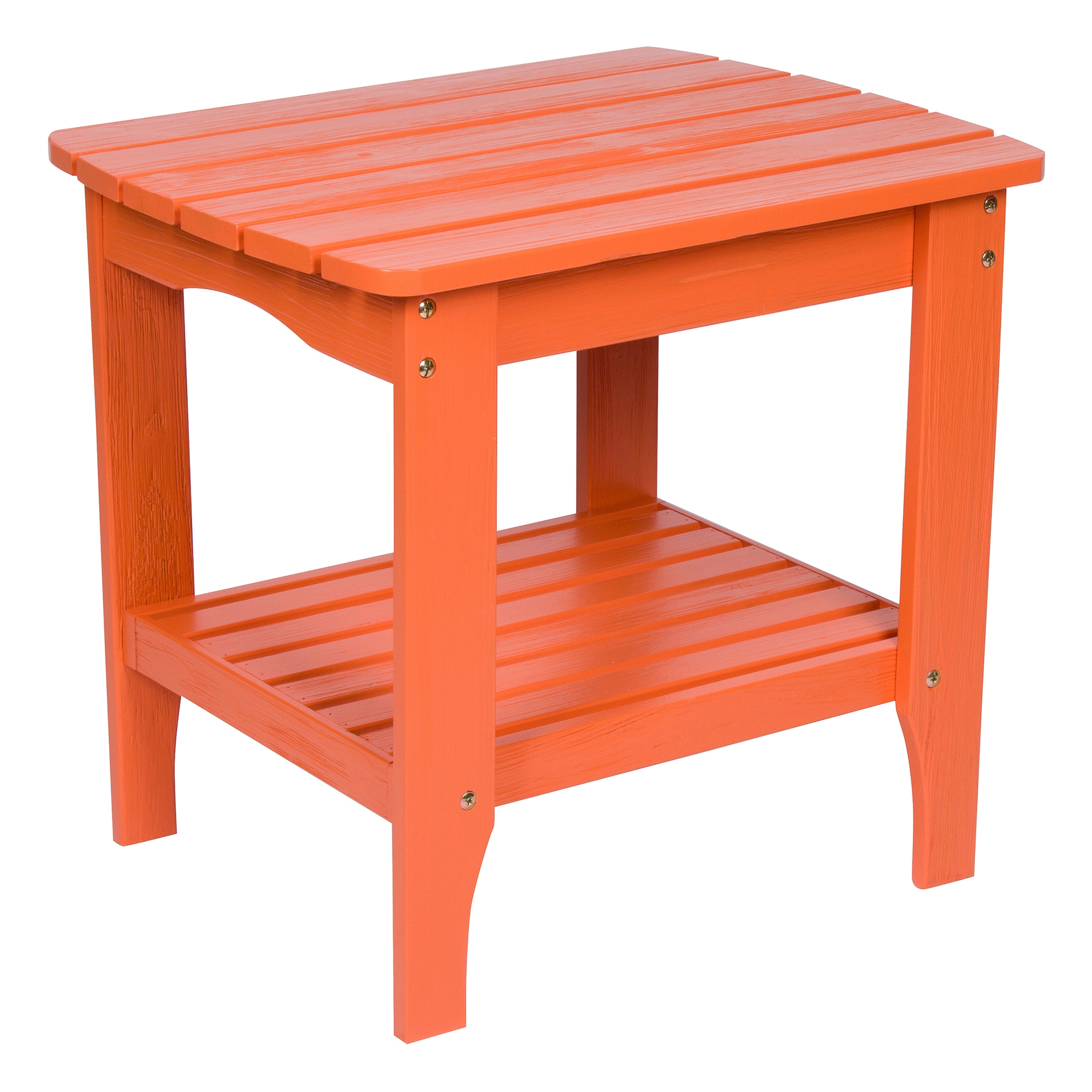 Shine Company 4113OP 4113 Rectangle Outdoor End Table 19-in W x 24-in L