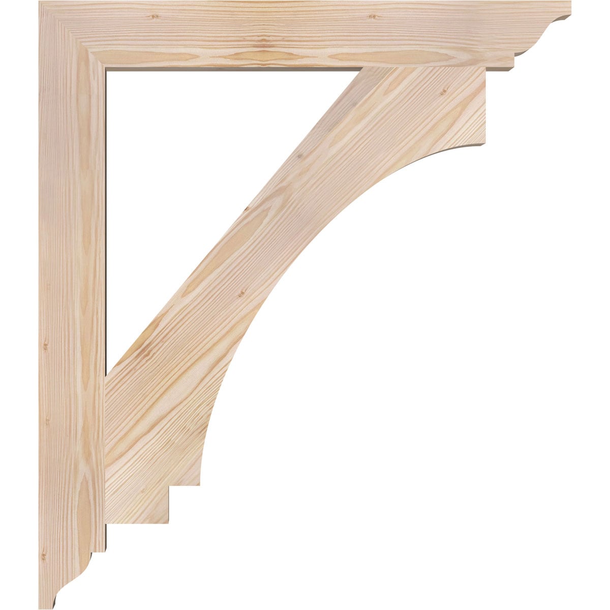 Ekena Millwork BKT04X28X32IMP01SDF Exterior-Brackets-Braces - View #3