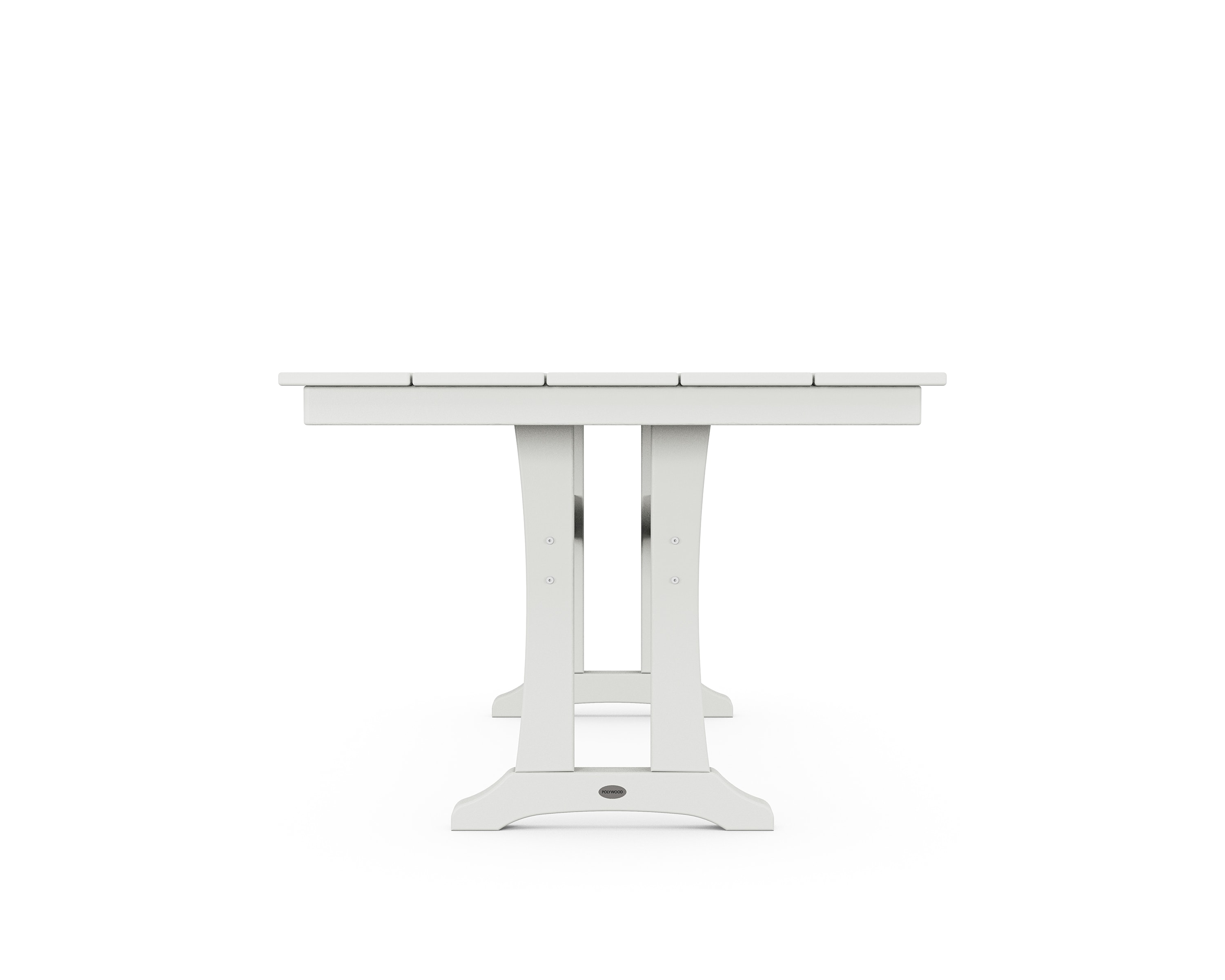 POLYWOOD PL83-T1L1WH Patio-Tables - View #2