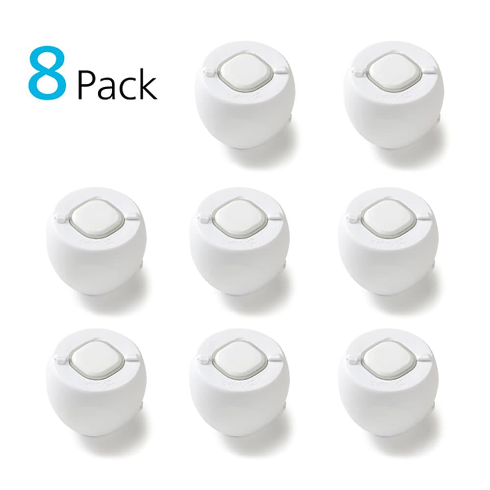 EUDEMON 4 Pack Updated Door Knob Cover Baby Safety Door Lock Childproof  Safety Cover Door Handle Cover for Kids Safety (Clear-White) - Yahoo  Shopping