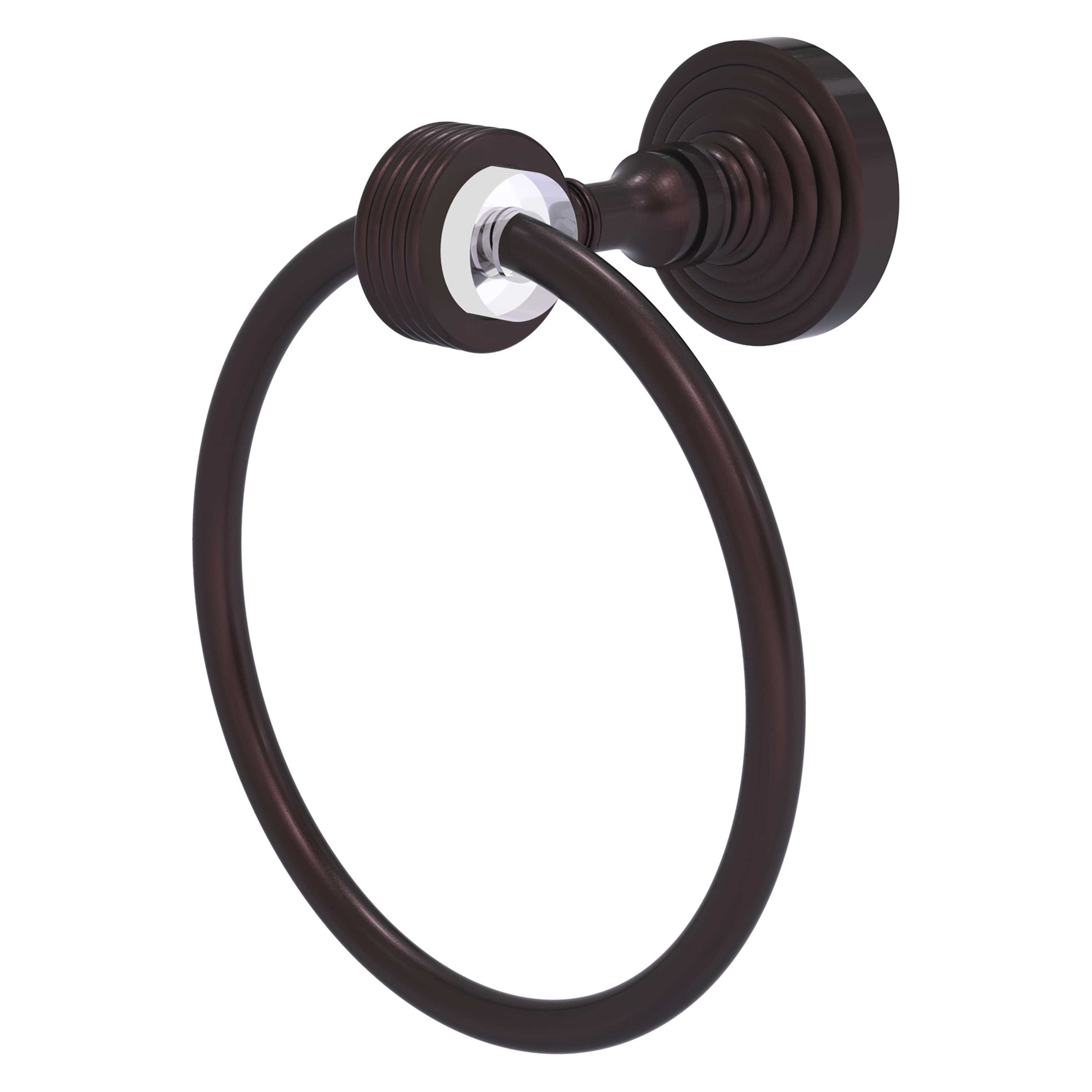 Allied Brass PG-16G-ABZ Pacific Grove Antique Bronze Wall mount Single Towel Ring