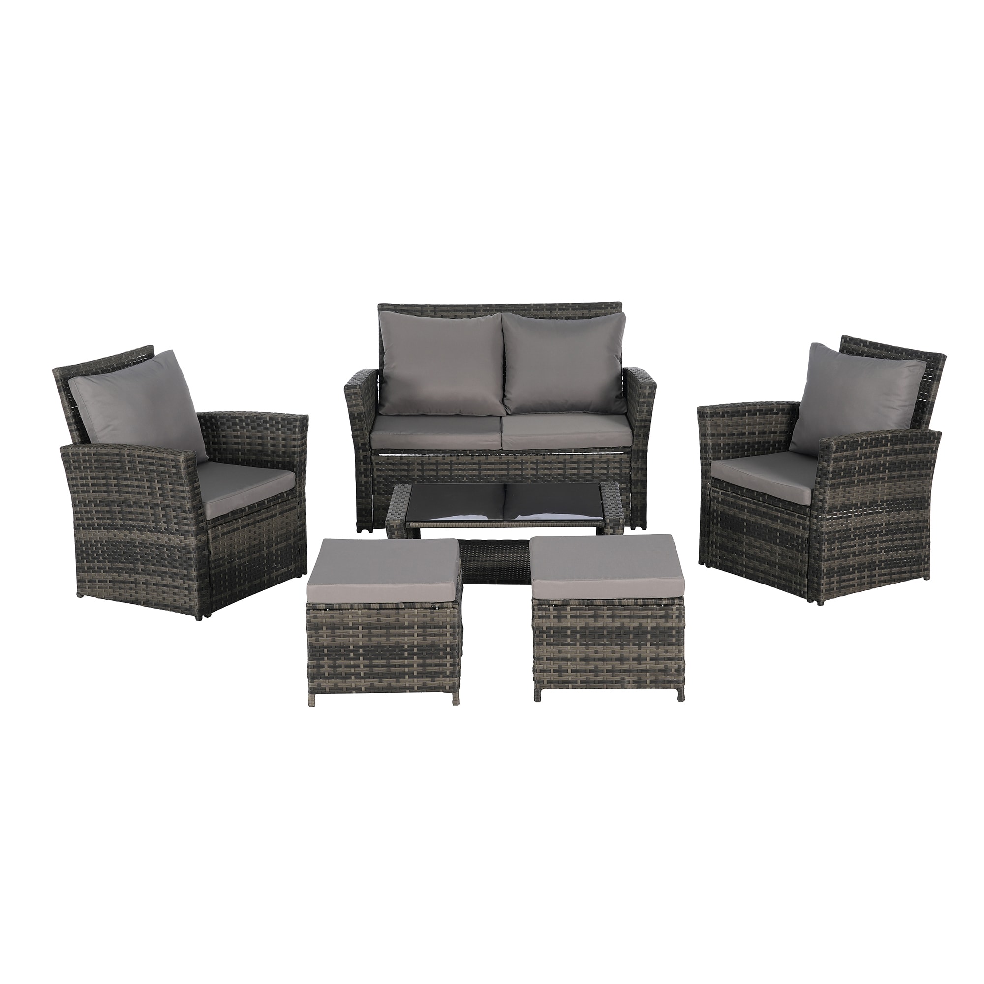 SINOFURN SYB670038DG Patio-Conversation-Sets - View #5