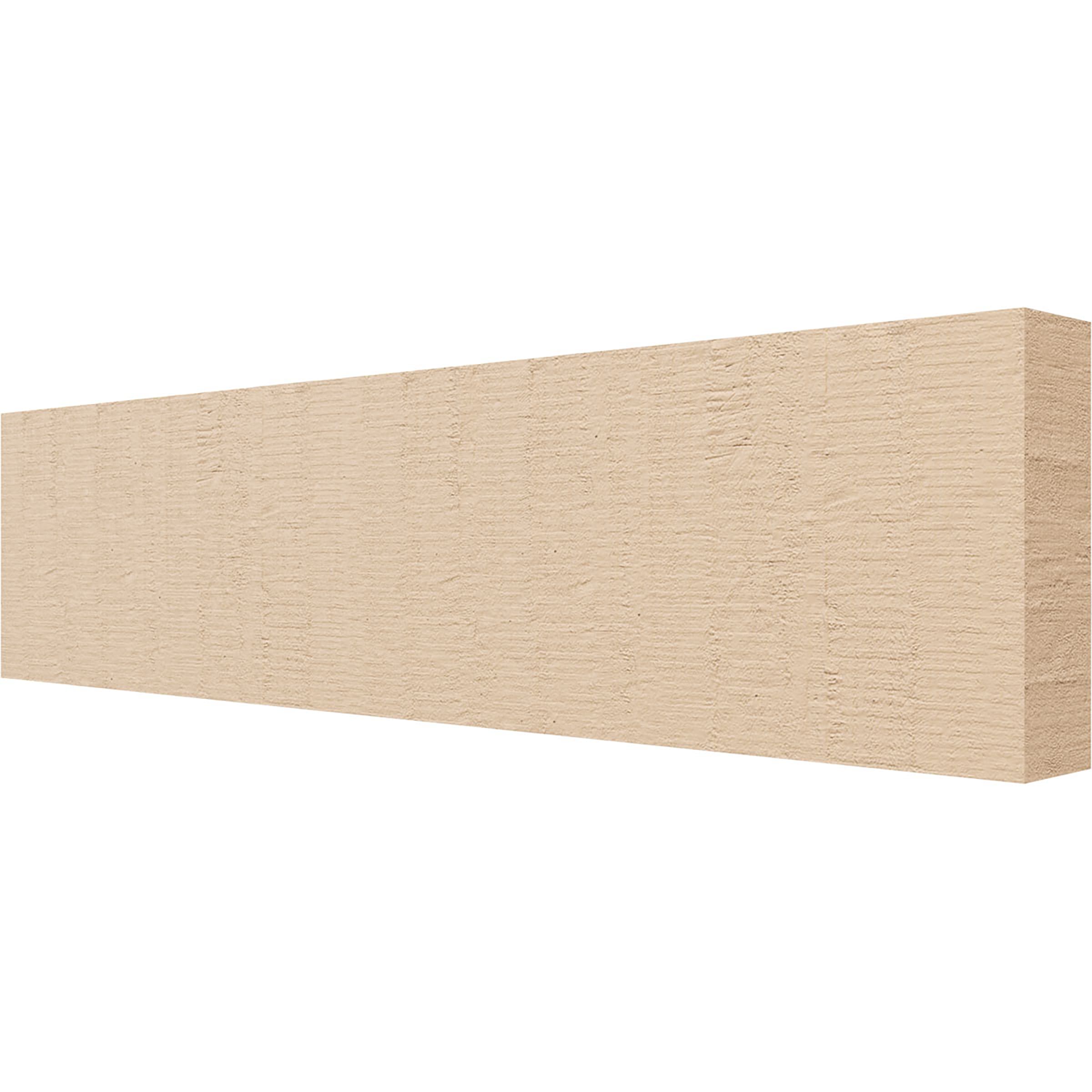 Ekena Millwork RFTU02X06X24BLKRCPR Block Woodgrain 2-in x 6-in x 24-in Brown Urethane Standard bracket