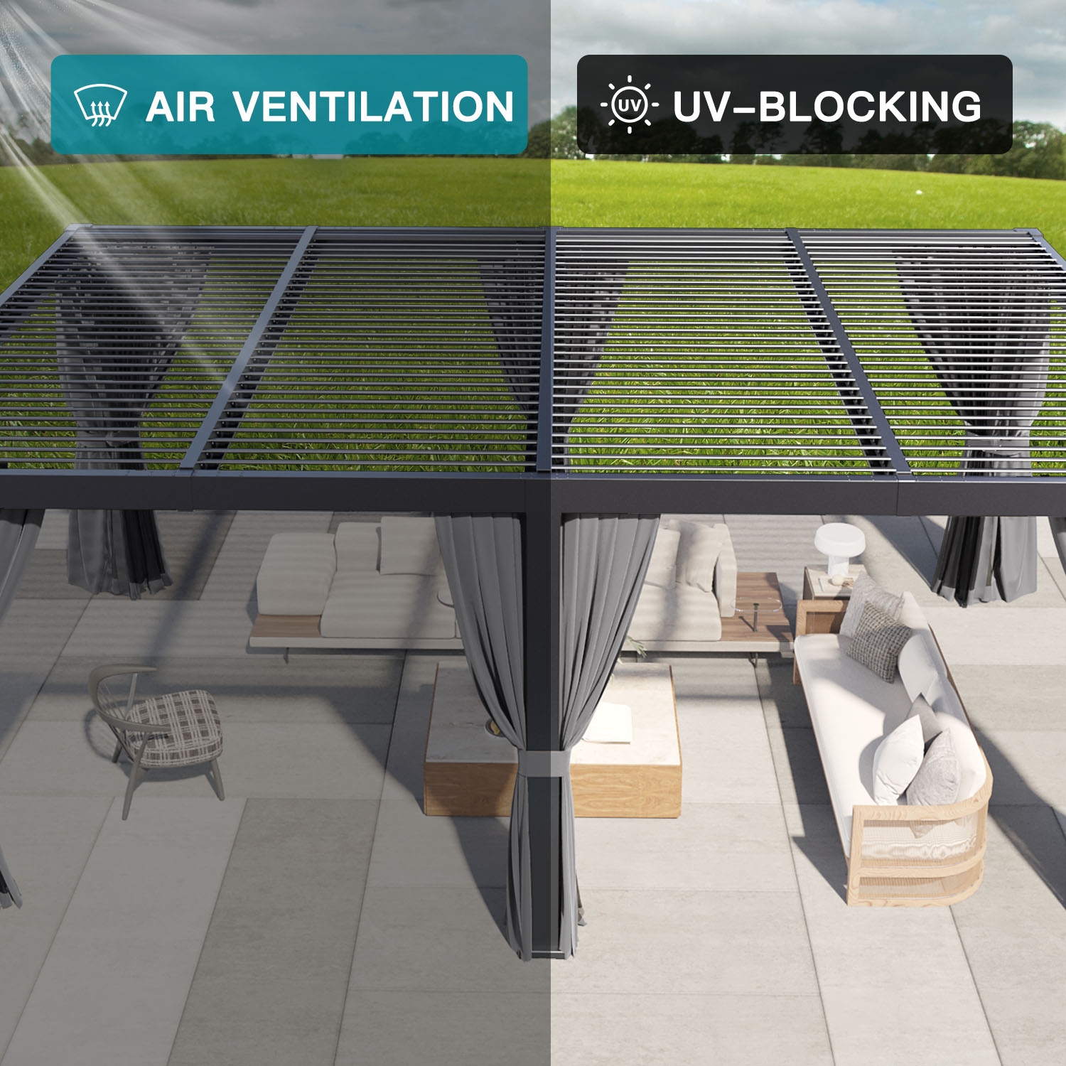 Bapipro BPTS302L56 Pergolas-2 - View #6