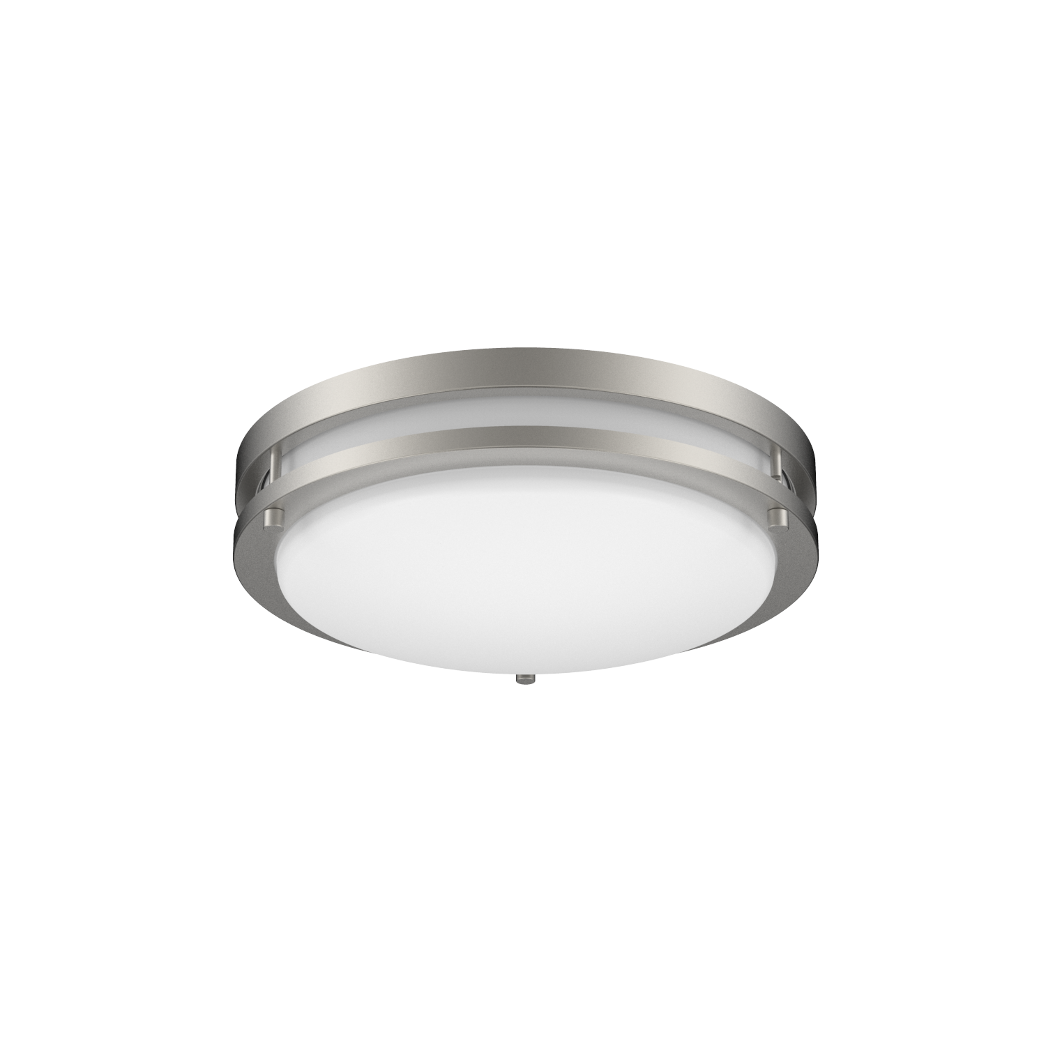 Project Source MXL1137-L24K9027B 1 -Light 11-in Matte Bronze Integrated LED Flush Mount Light