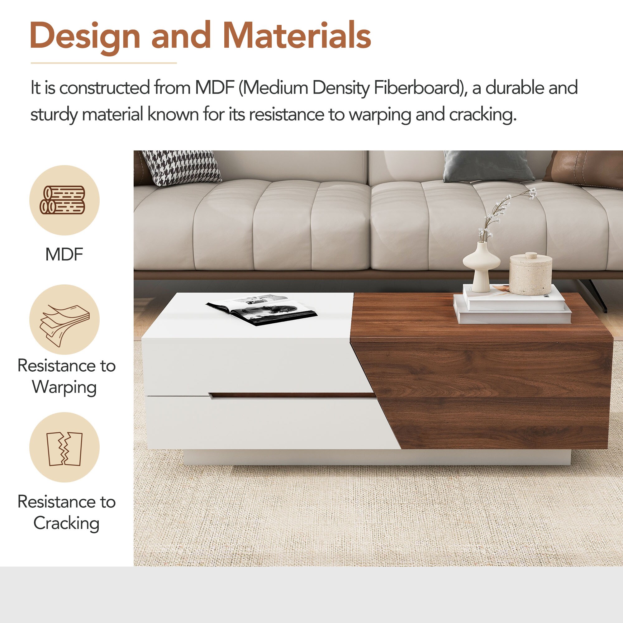 ModernLuxe L-WF308184AAD Coffee-Tables - View #6