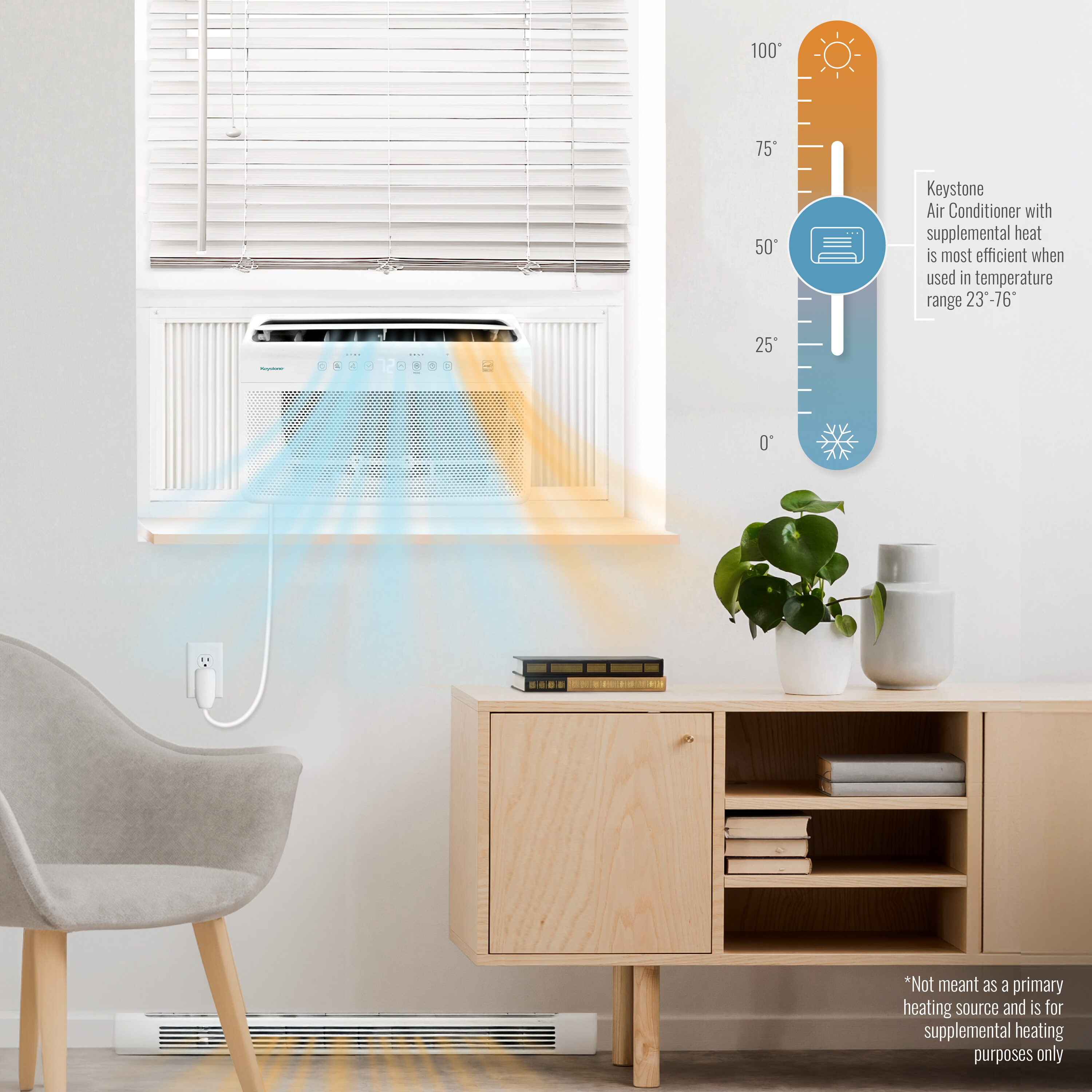 Keystone KSTAW08INV-HC Window-Air-Conditioners - View #9