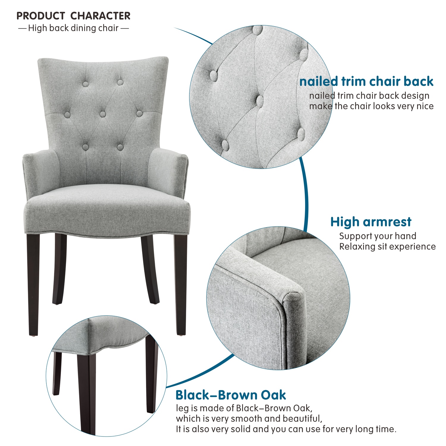 Ovios VC200 Dining-Chairs - View #5