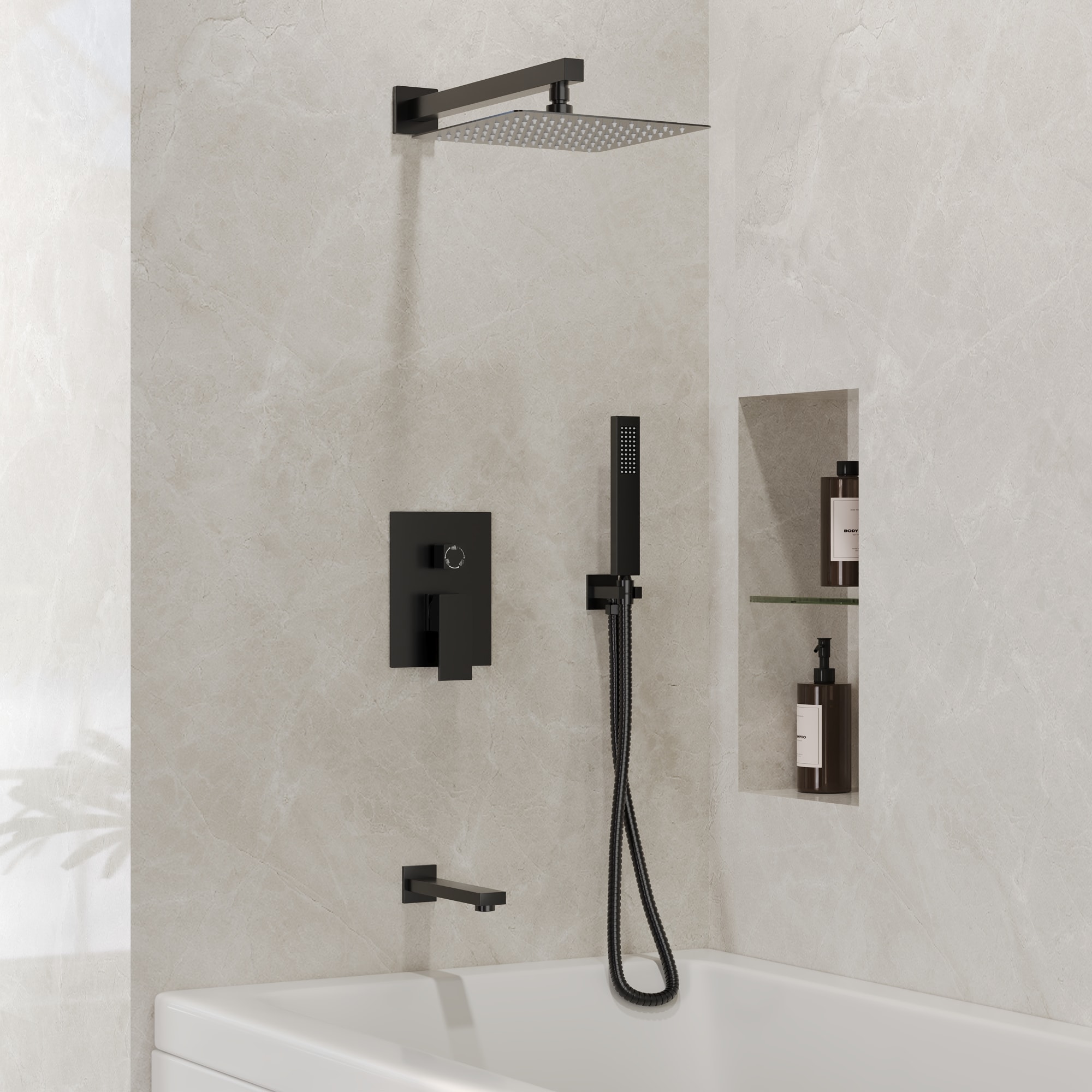 EVERSTEIN Q-918-OTOP Showerhead-Bar-Panels - View #2