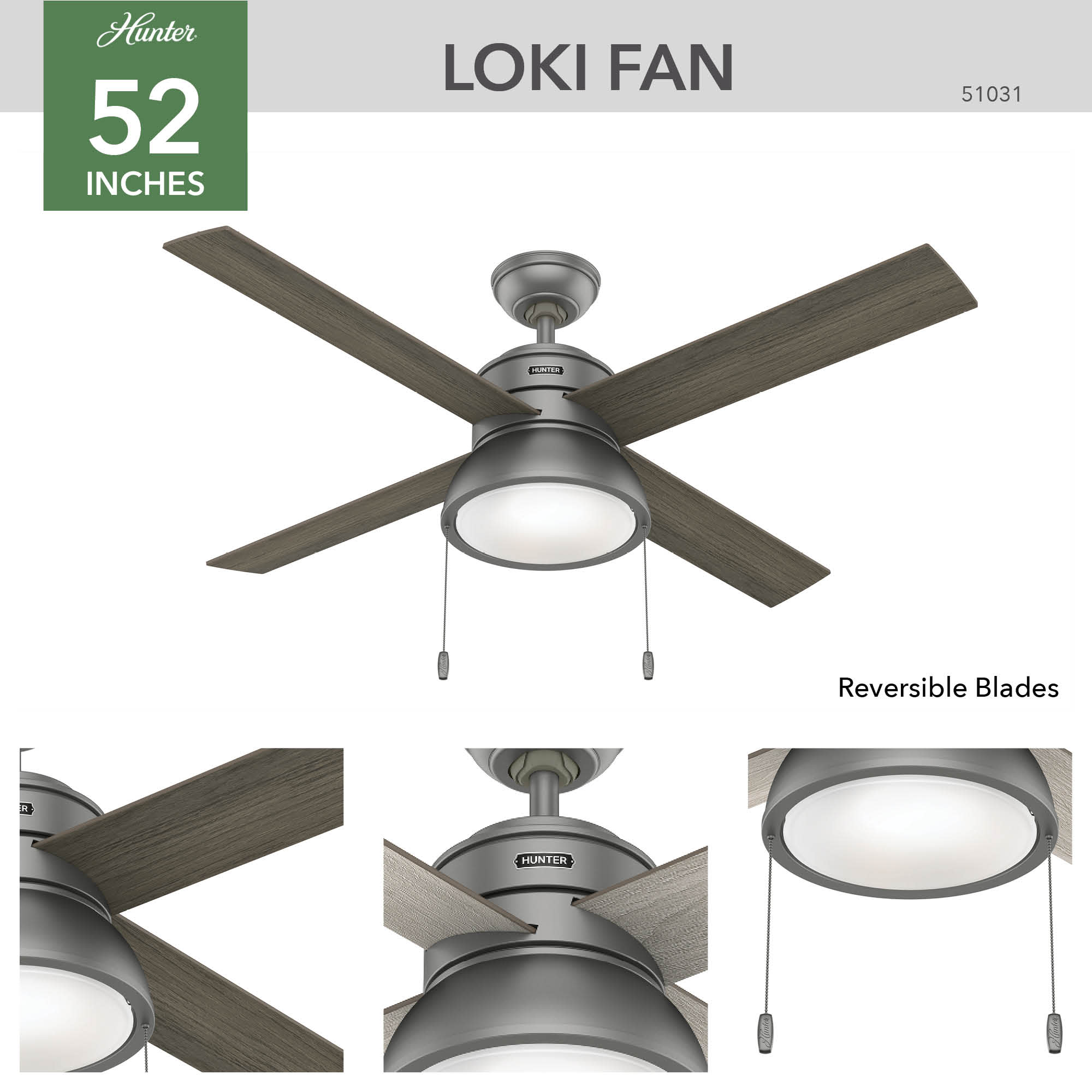 Hunter 51031 Ceiling-Fans - View #3