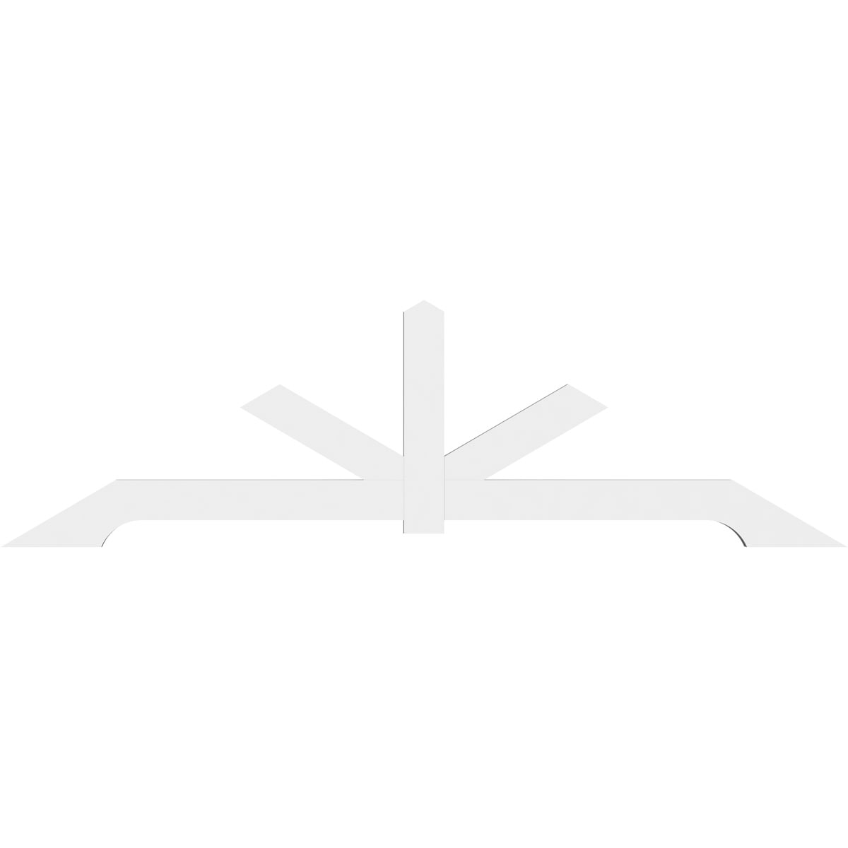 Ekena Millwork GBP084X25X0204VAN00 Exterior-Brackets-Braces - View #2