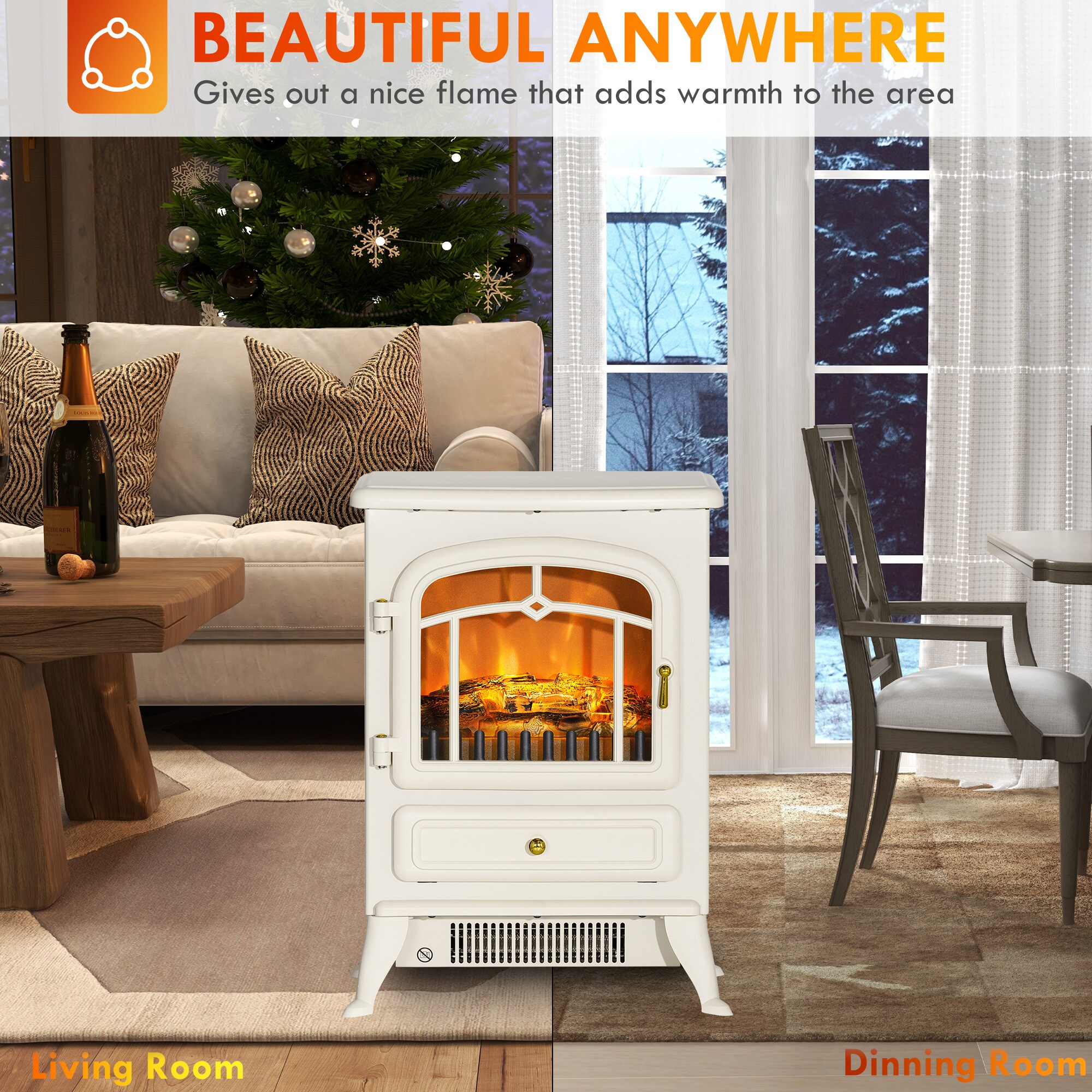 LOVMOR SF-WO-W2225P249841 Electric-Fireplace-Logs - View #2