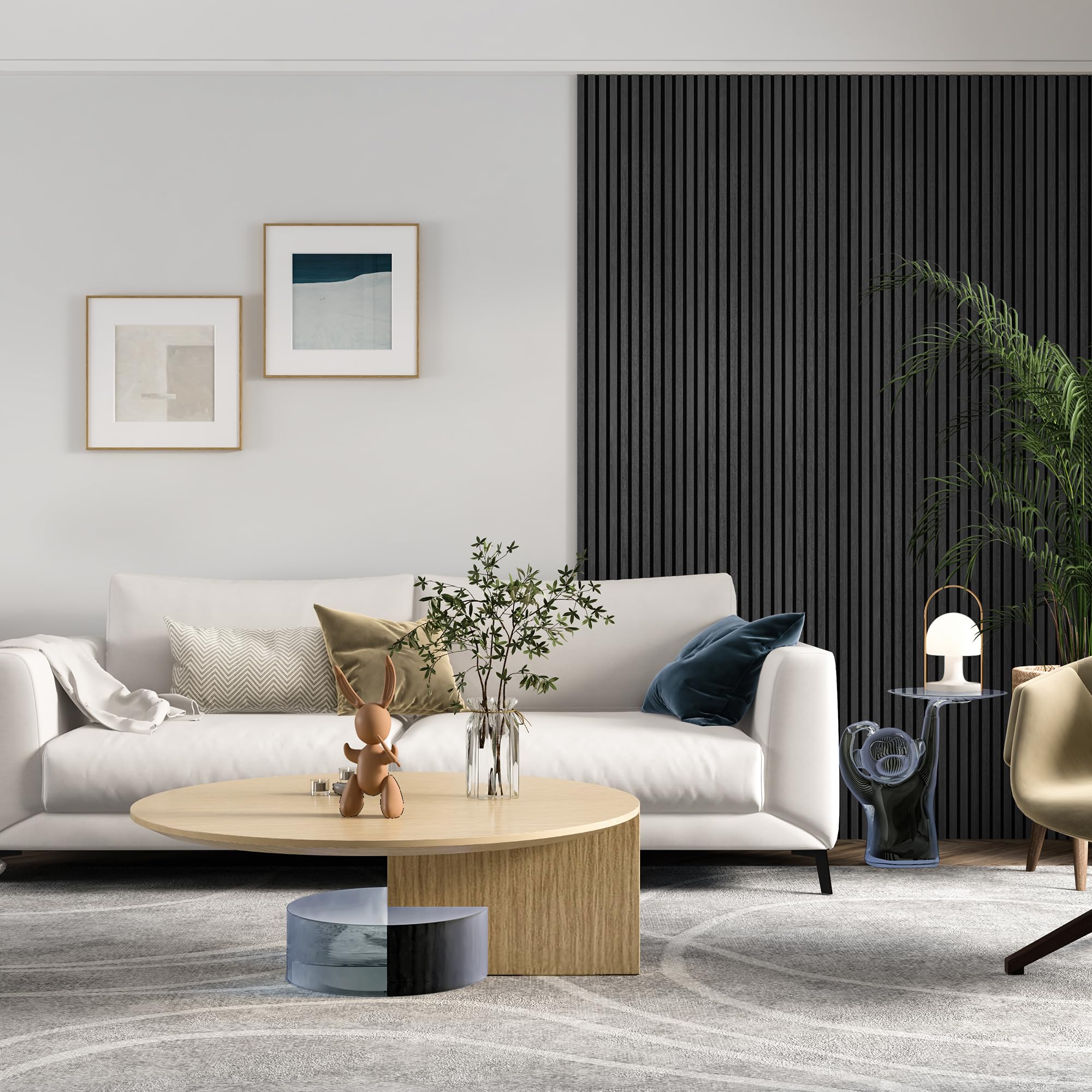 LOVMOR SF-R-MDF-2-BK Wall-Panels - View #4