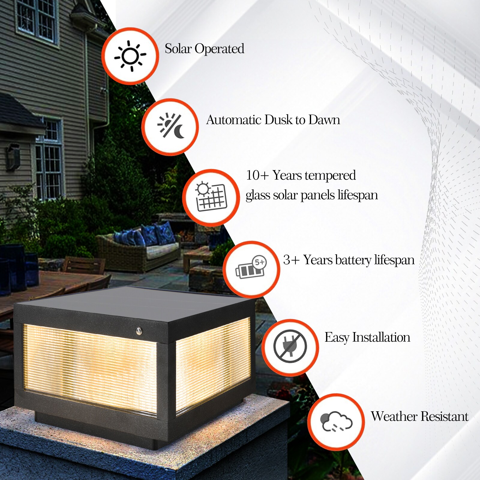 LOVMOR SF-M-W2312P374774 Outdoor-Wall-Lighting - View #9