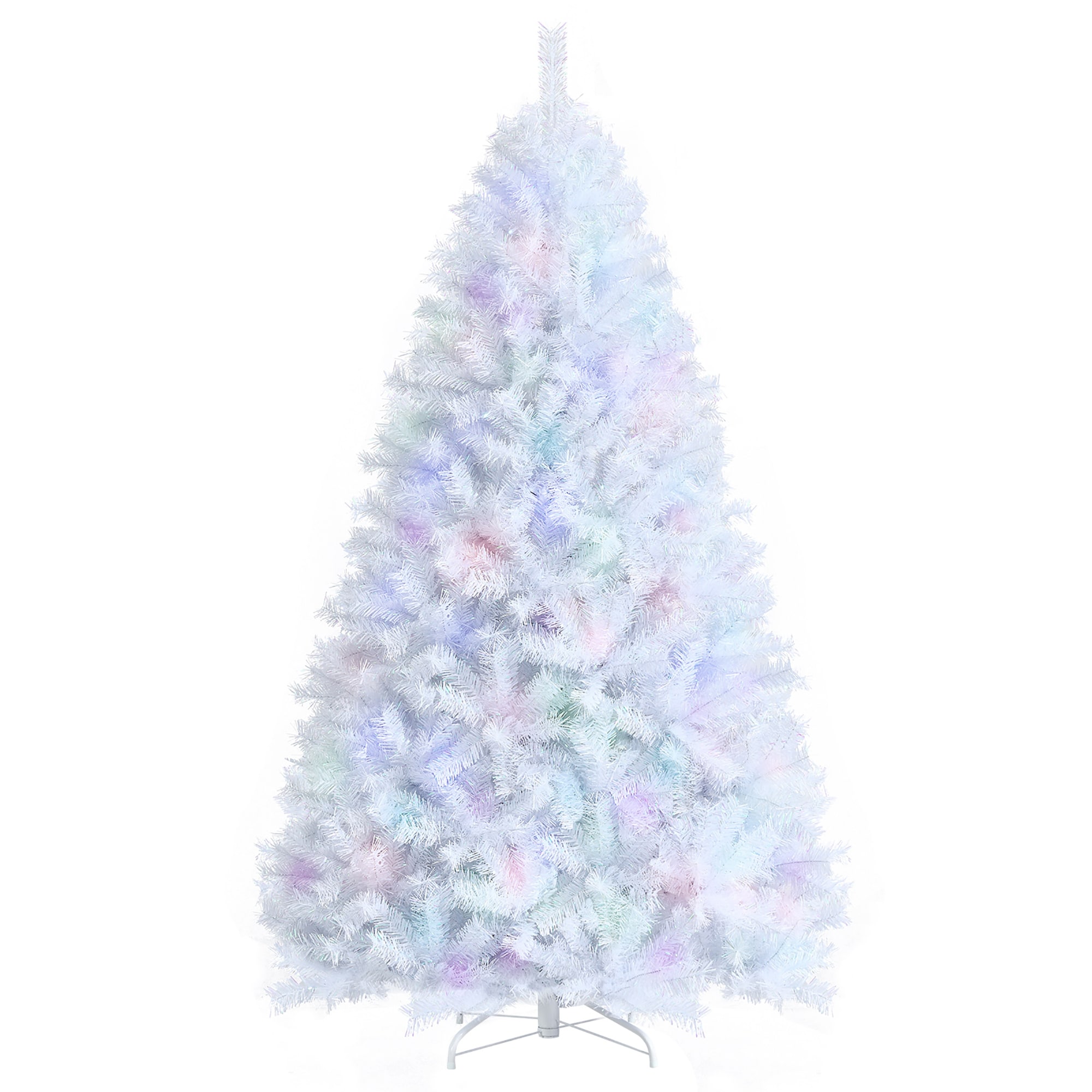 Costway CM23605 7-ft White Artificial Christmas Tree