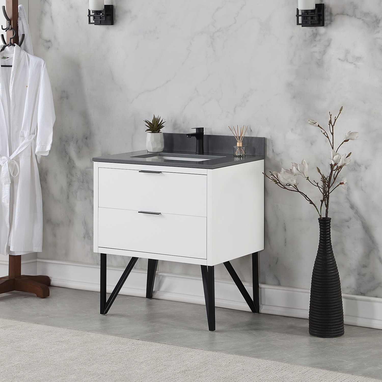 Altair 548030-WH-CG-NM Bath-Vanity-Combo - View #6