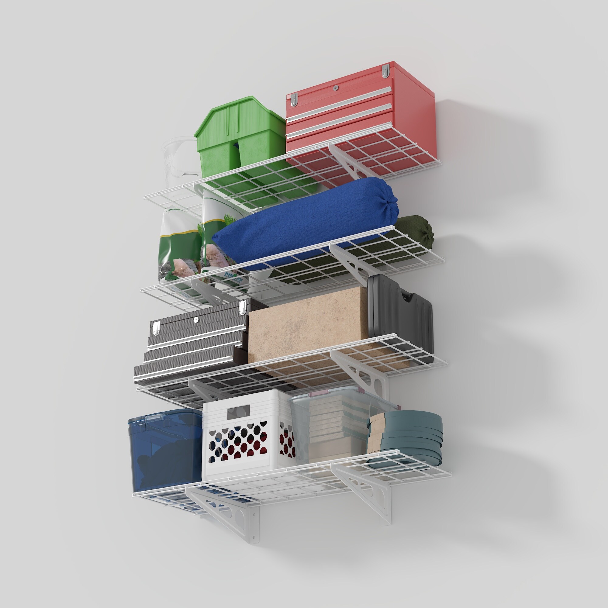 Fleximounts WR16-E Wall-Mounted-Shelving - View #4