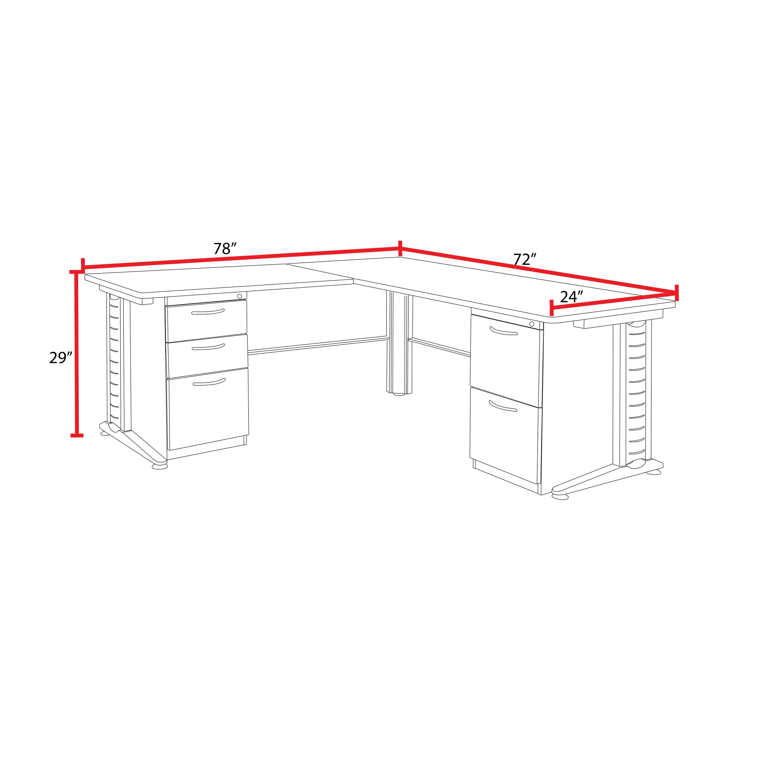 Regency MLD723048PL desks - View #8